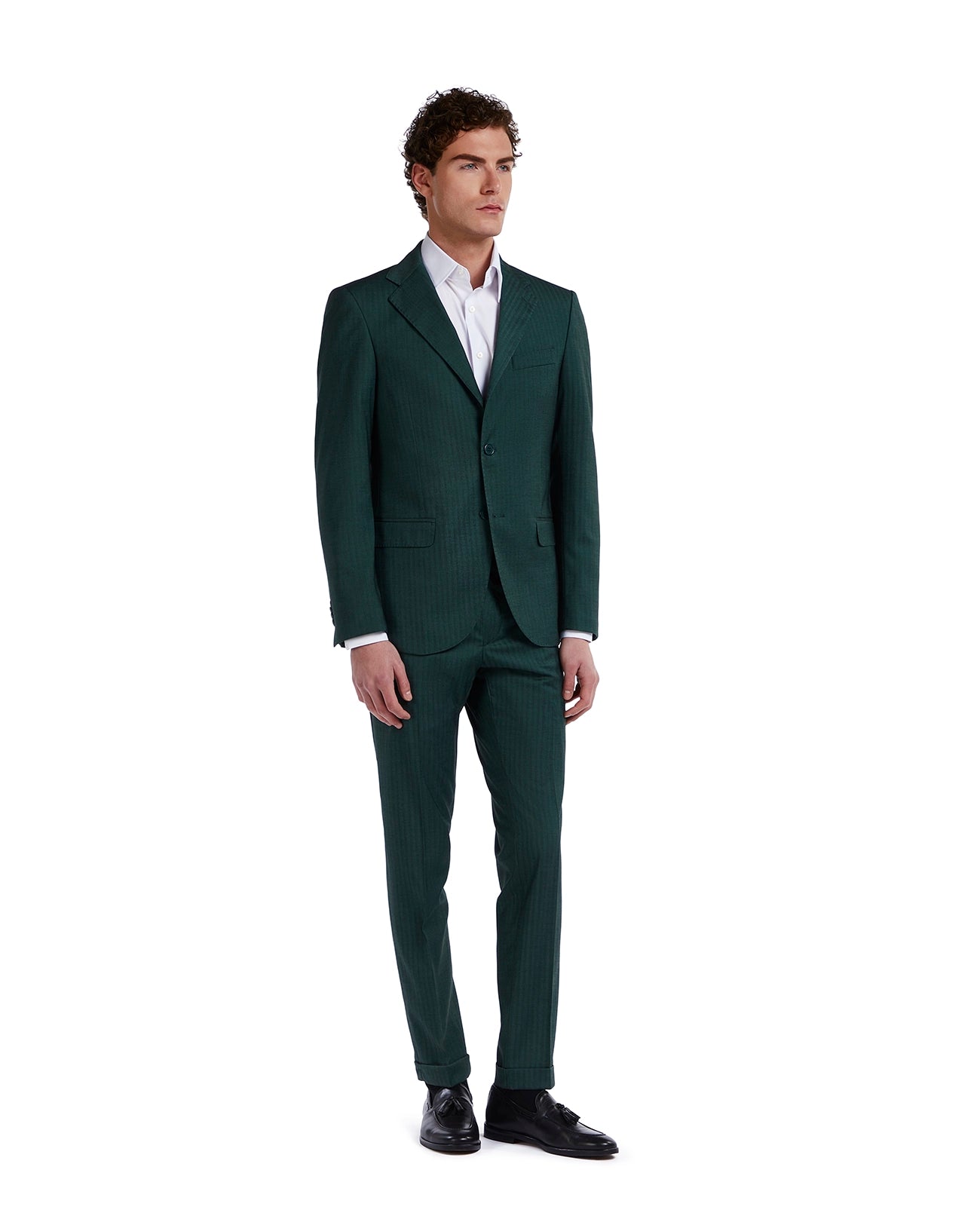 Traje París solaro verde