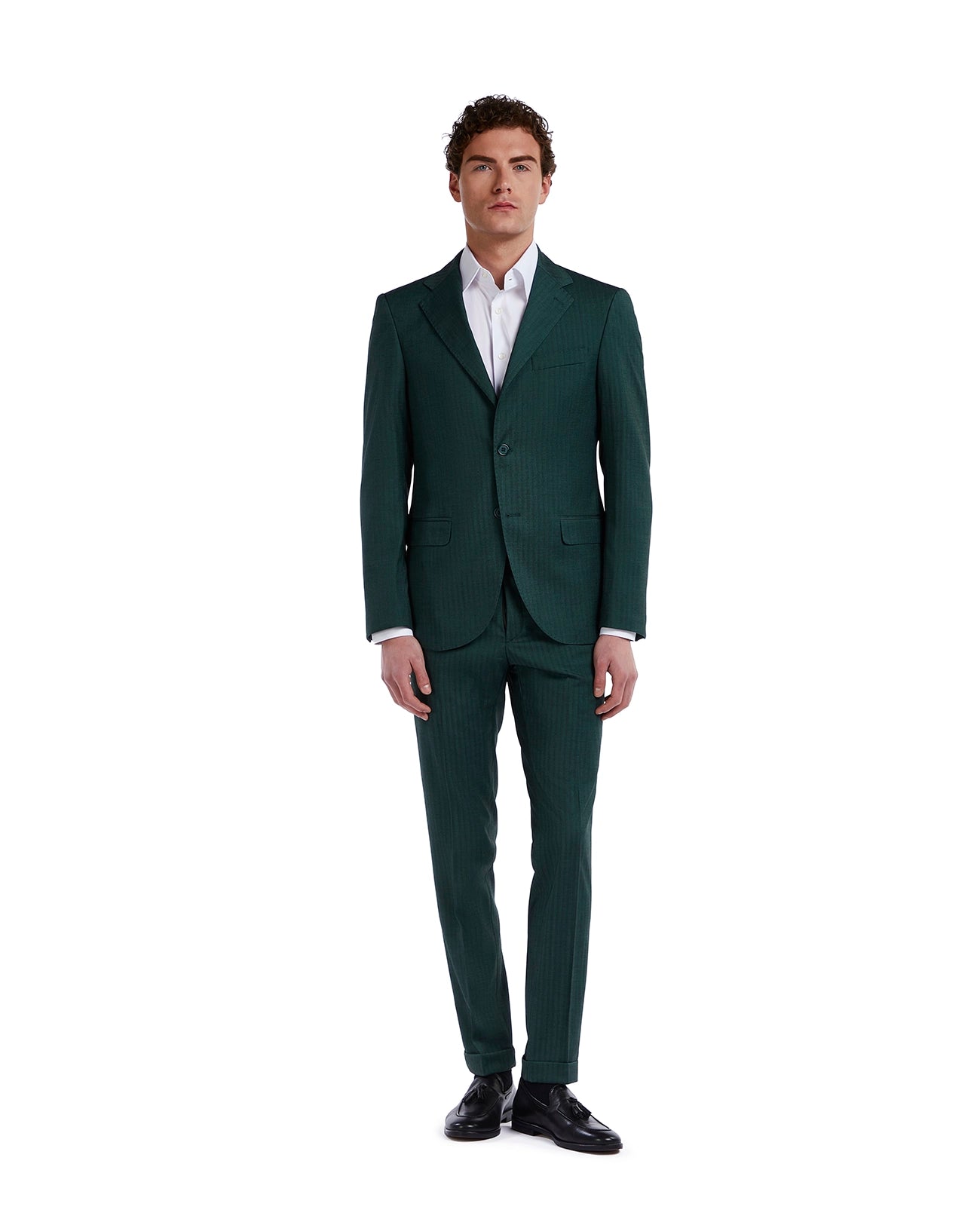 Traje París solaro verde