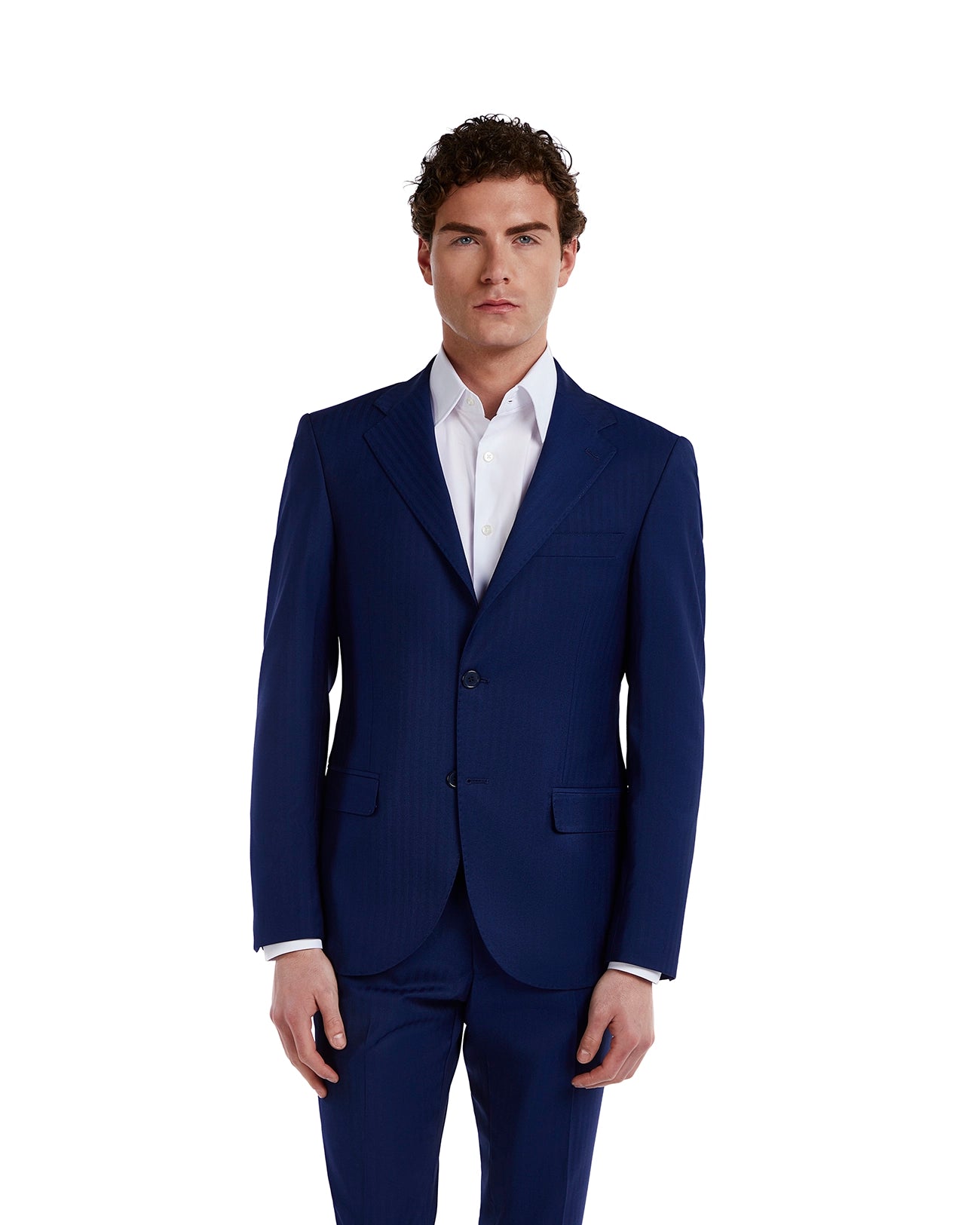 Traje París solar azul