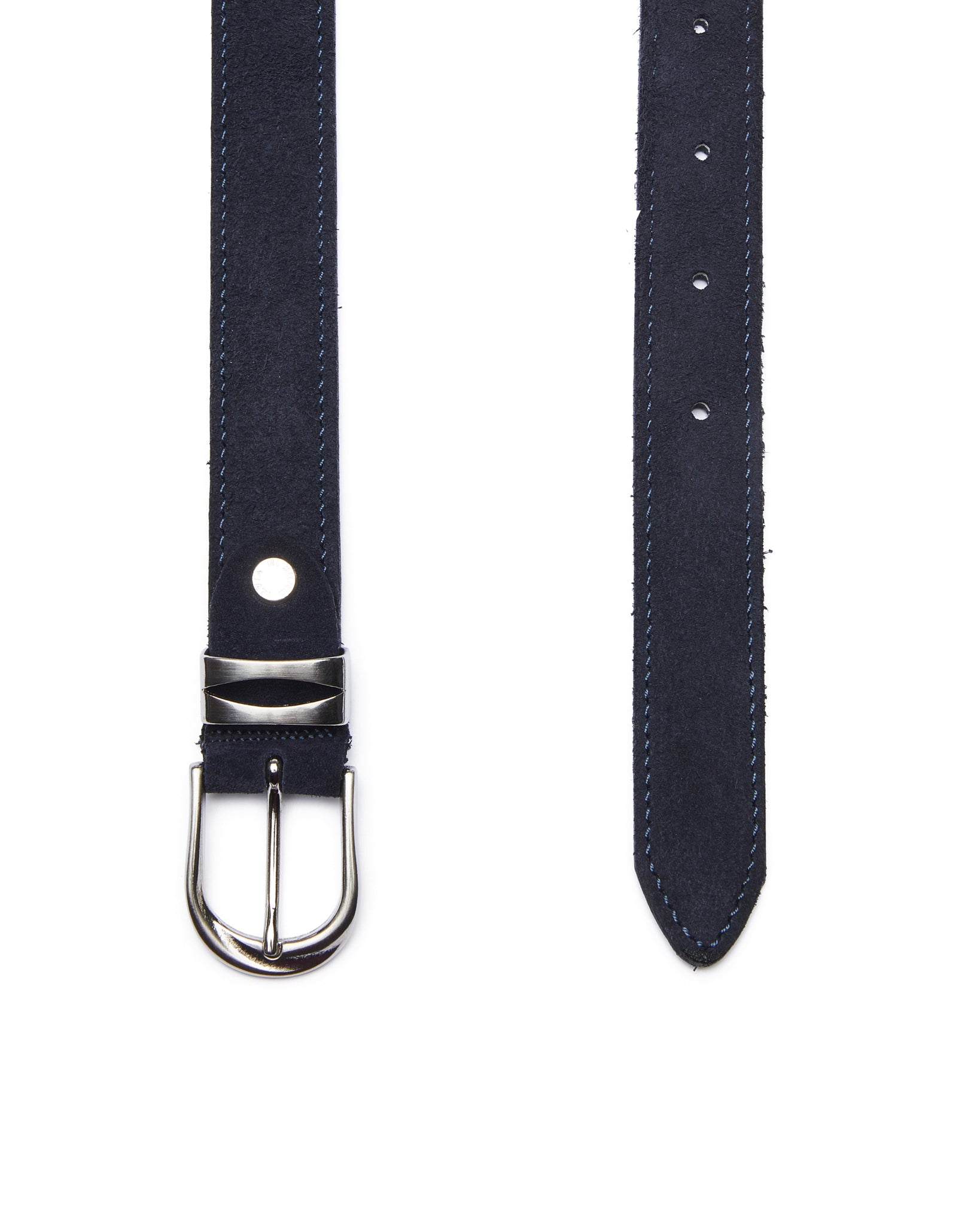 Arezzo blue suede belt