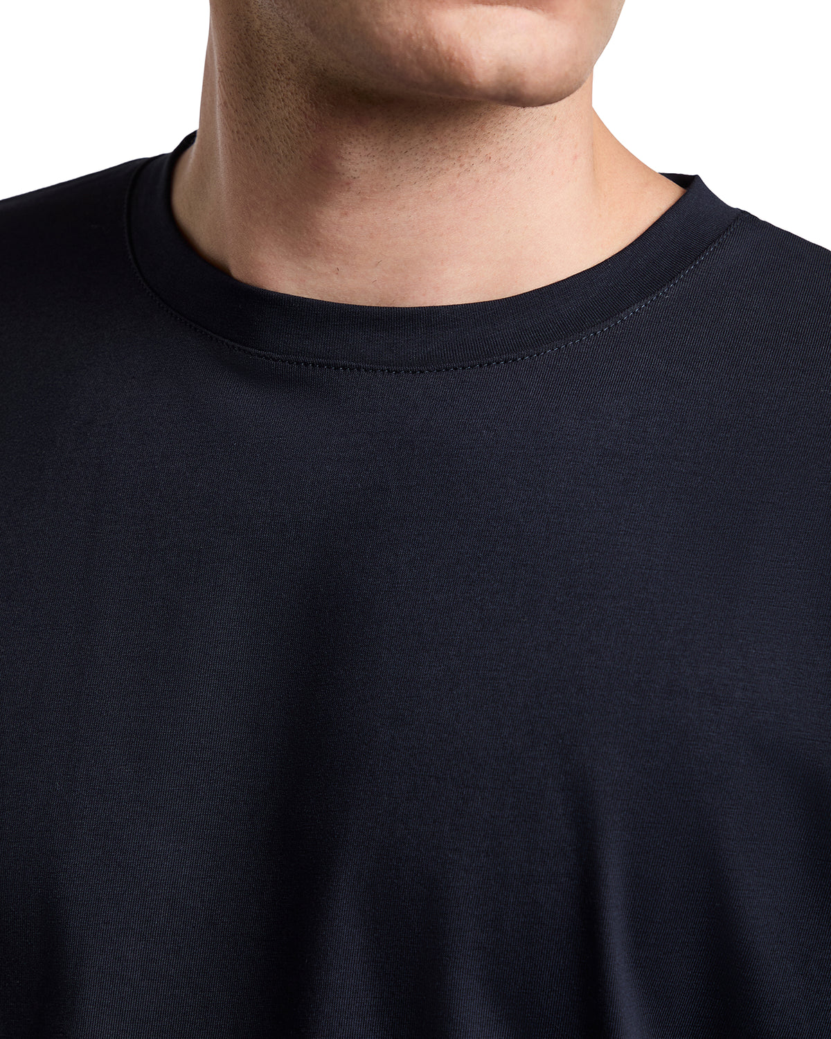 Camiseta de algodón azul Bergen