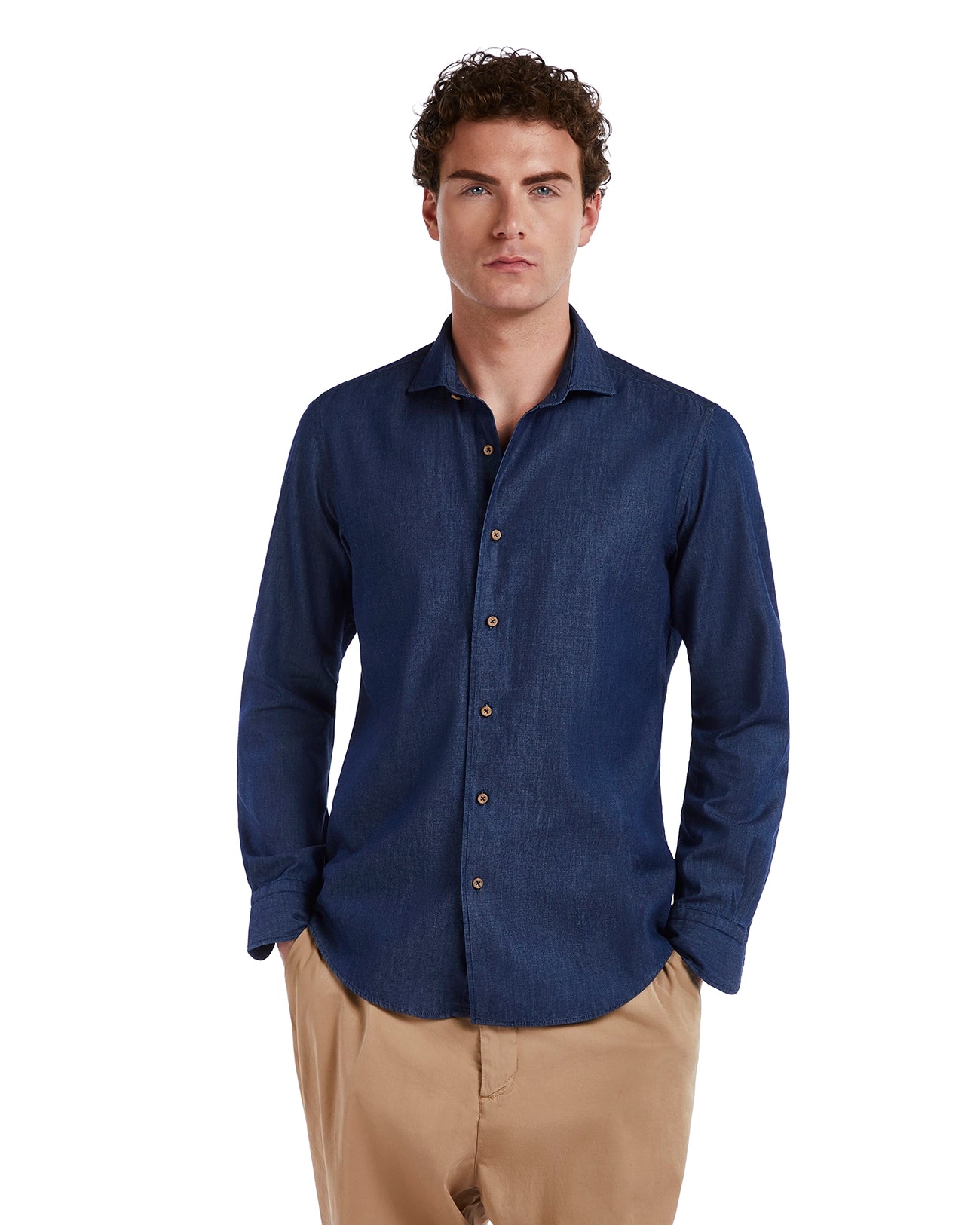 Mark camisa vaquera lavado cero