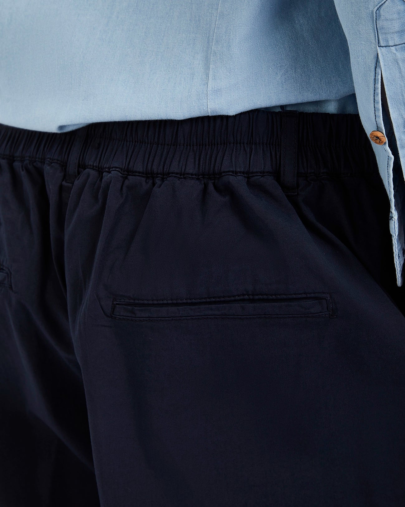 Wels trousers in blue cotton