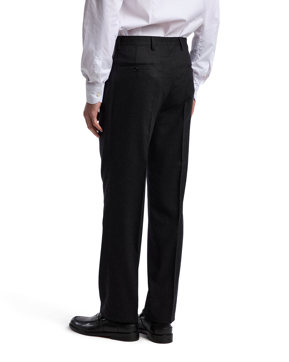 Pantalone Classic in flanella Rugby Drago antracite