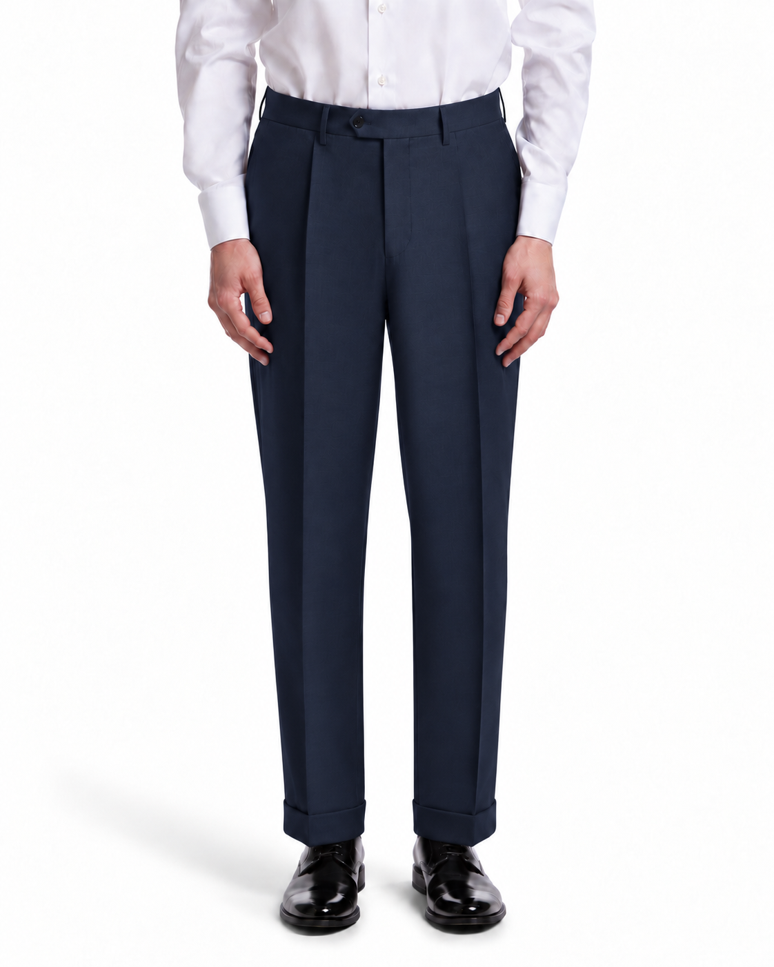 Pantalone Classic in lana Perennial Canonico blu