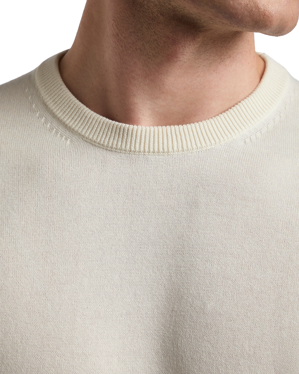 Maglioncino Ugo in cotone panna