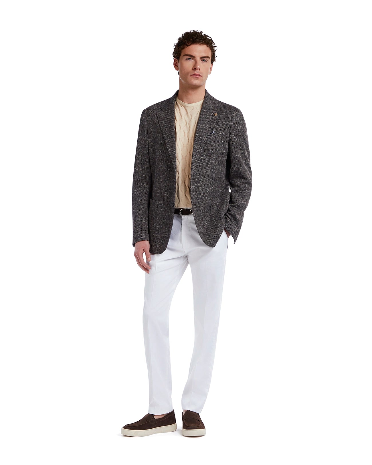 Giacca Erice mèlange moro