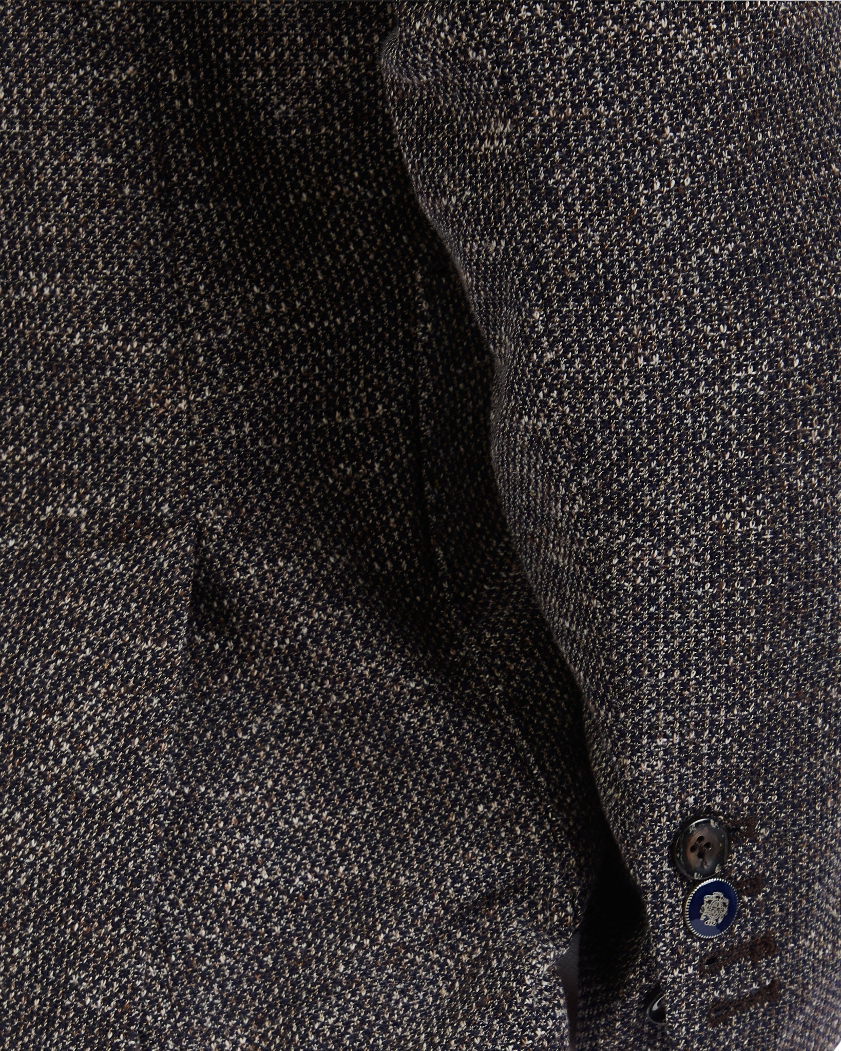 Jacket Erice mélange dark brown