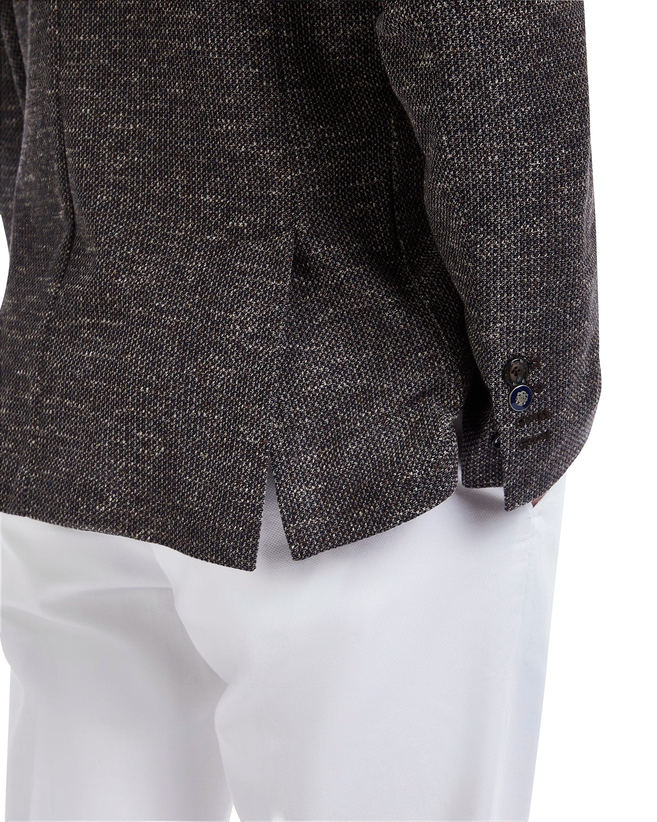 Jacket Erice mélange dark brown