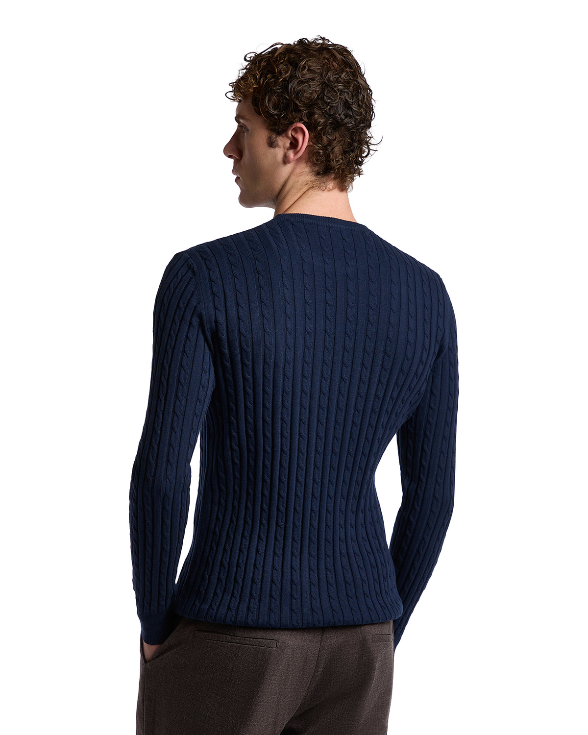 Maglione Fils in cotone blu