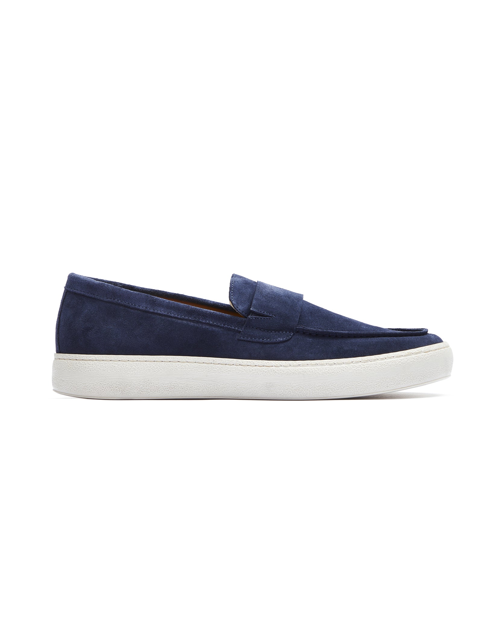 Mocasín Maxime de ante azul