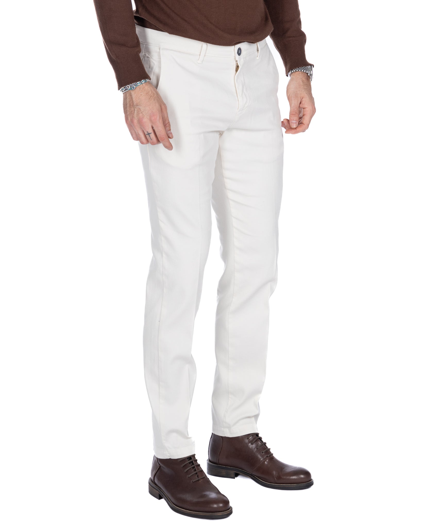 Cream-colored Jack trousers