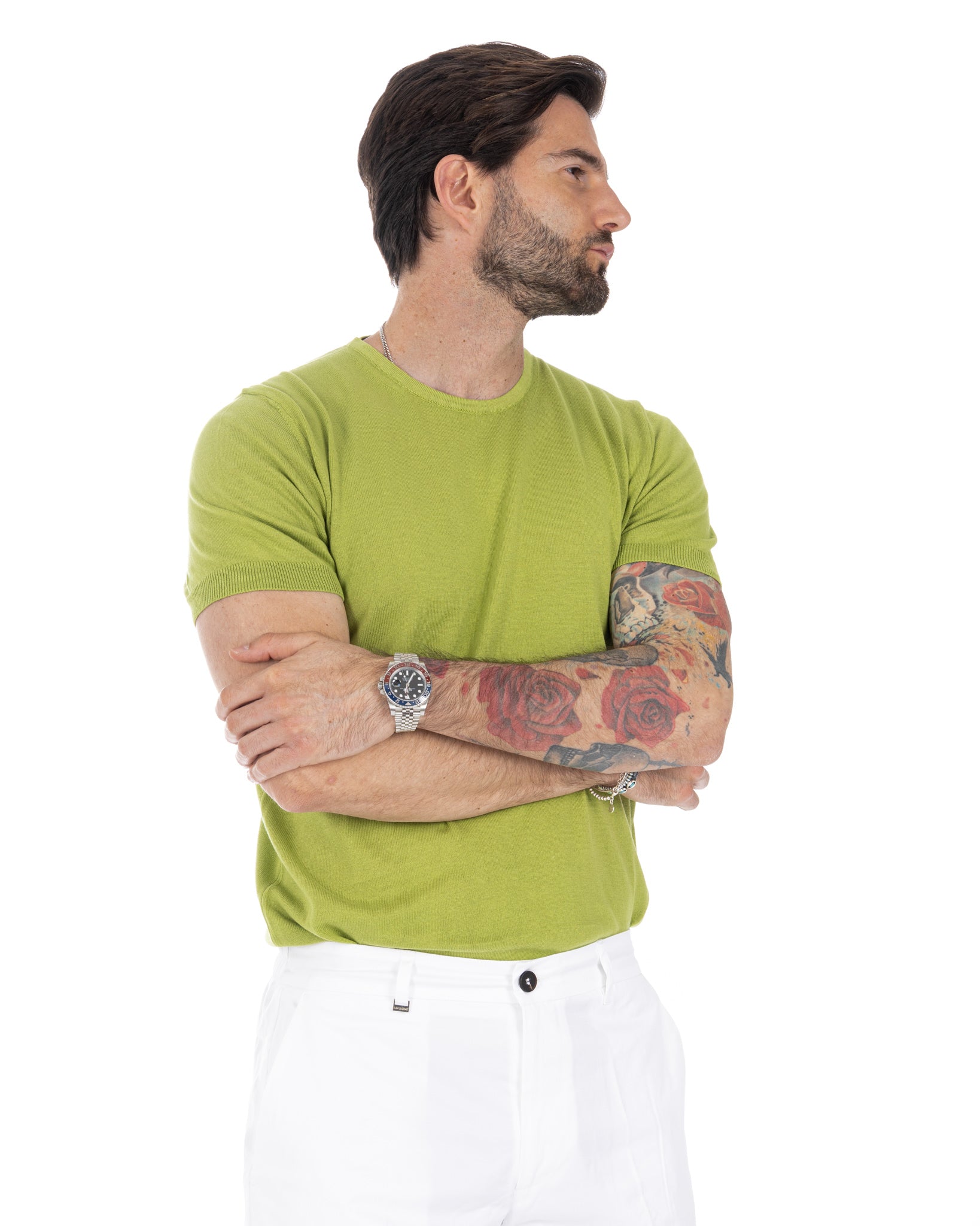 Jannik - t-shirt en maille de bambou