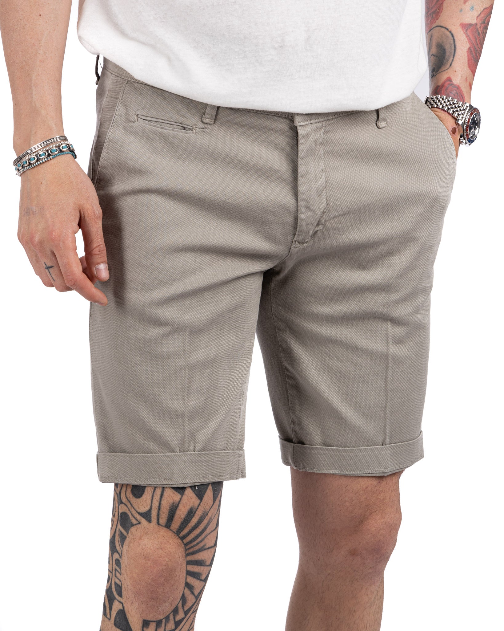 Mayreau - Bermuda shorts in woven cotton