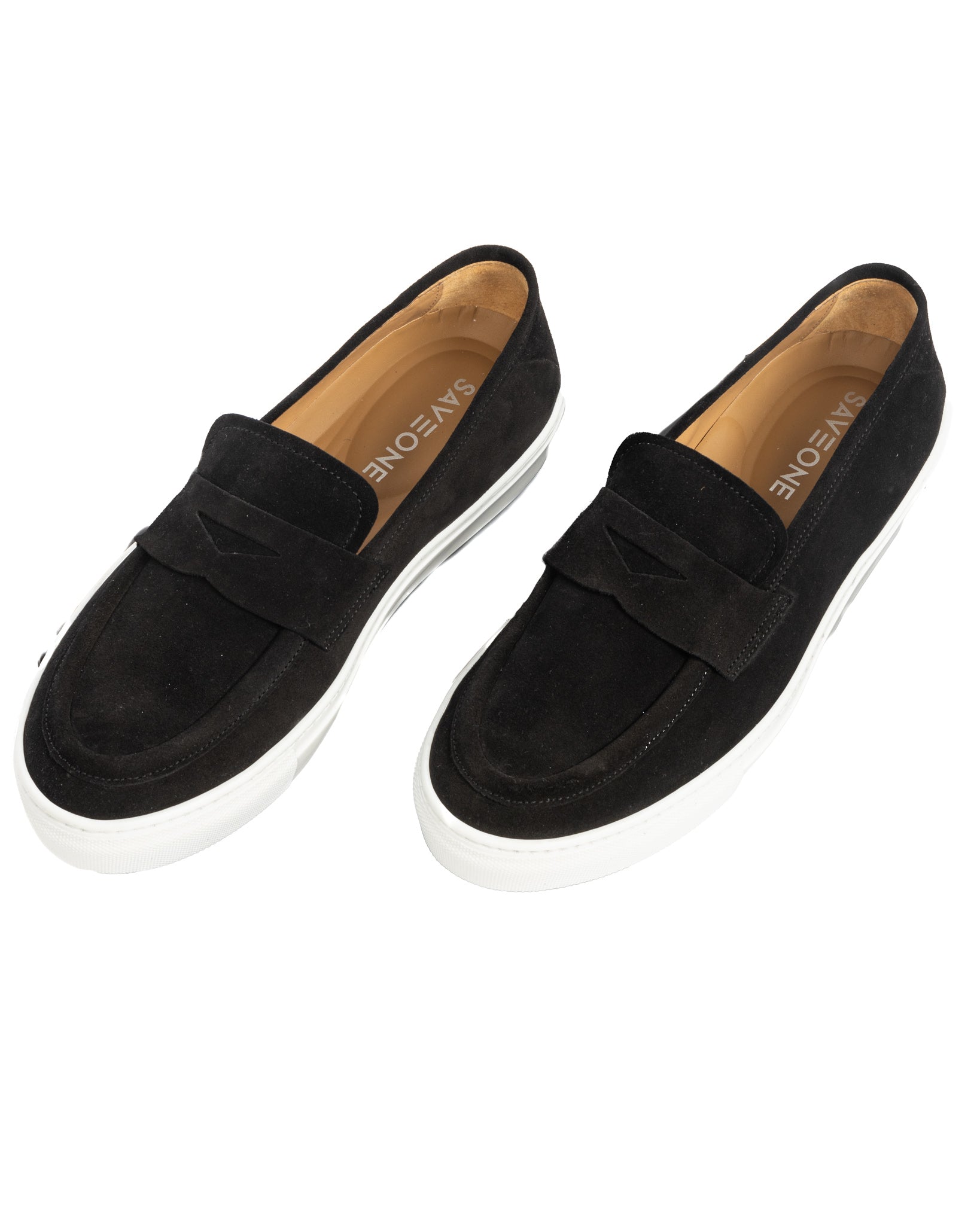 Salvador - black suede slip-on