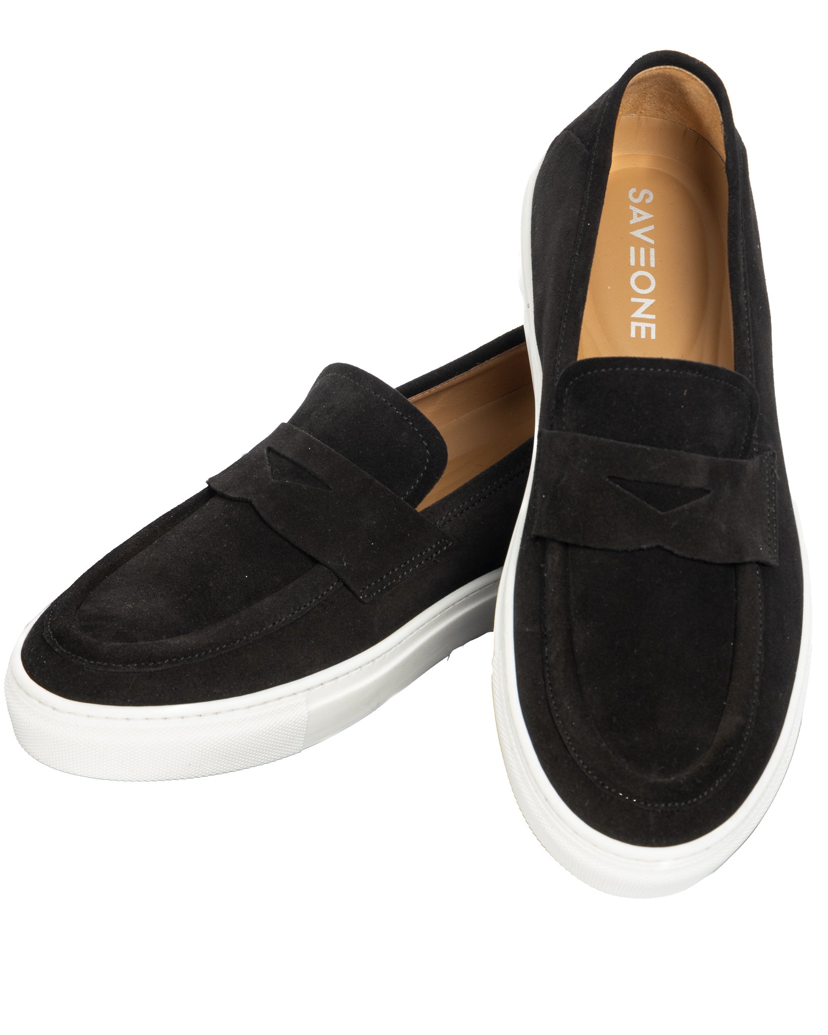 Salvador - black suede slip-on