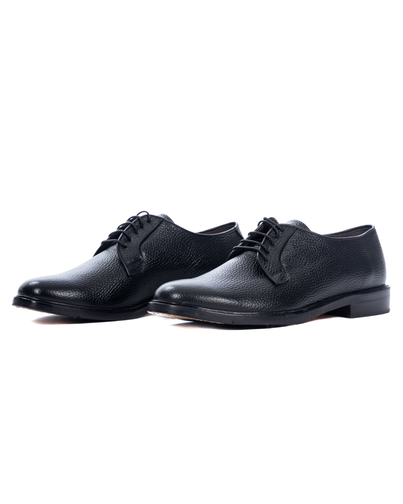 Sandro - black tumbled derby