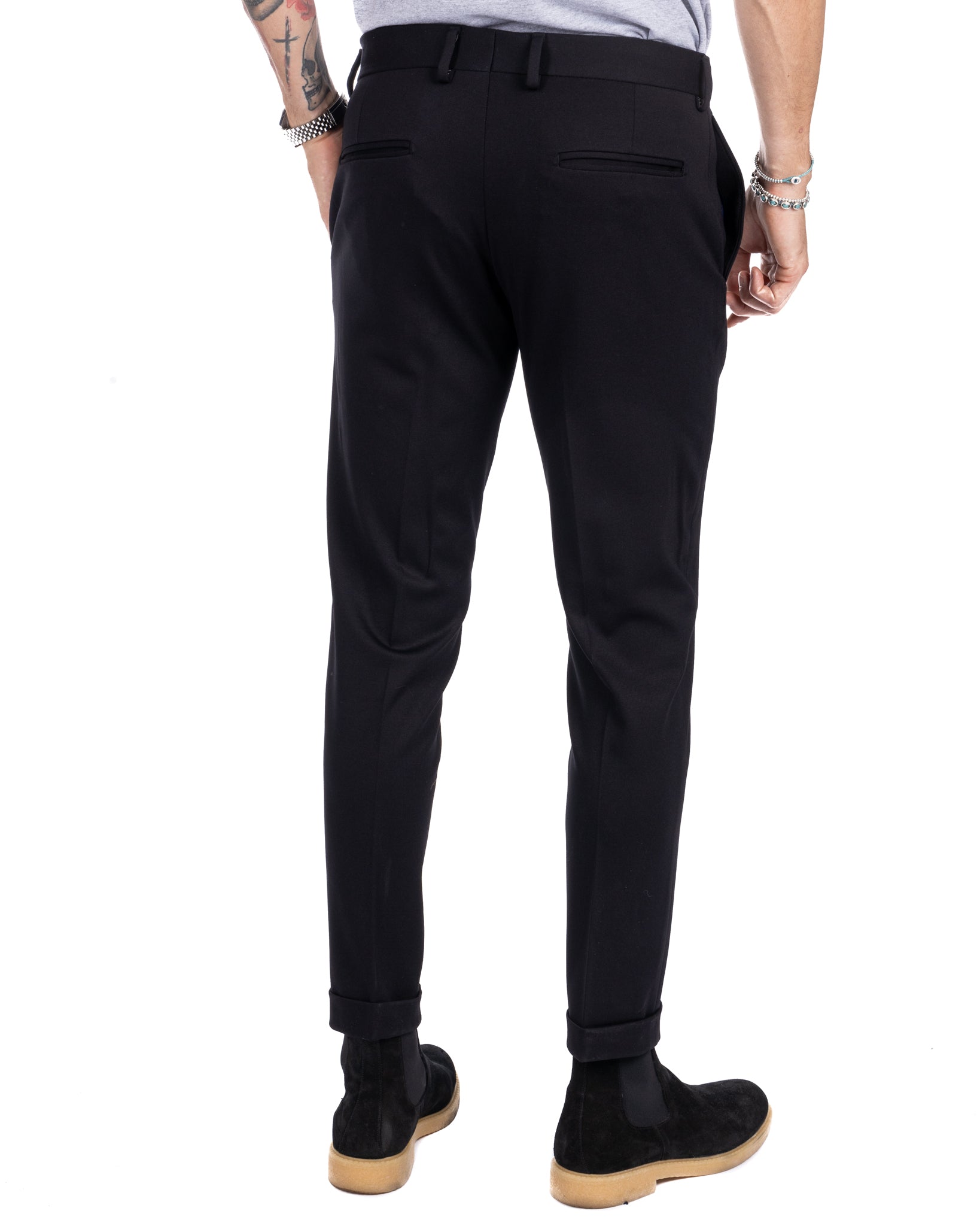 Mustang - pantalone basic nero