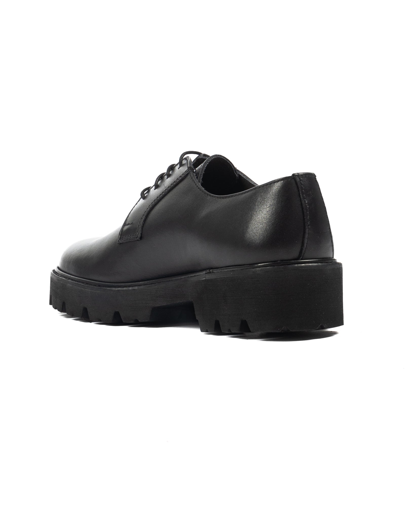 Parker - black leather derby