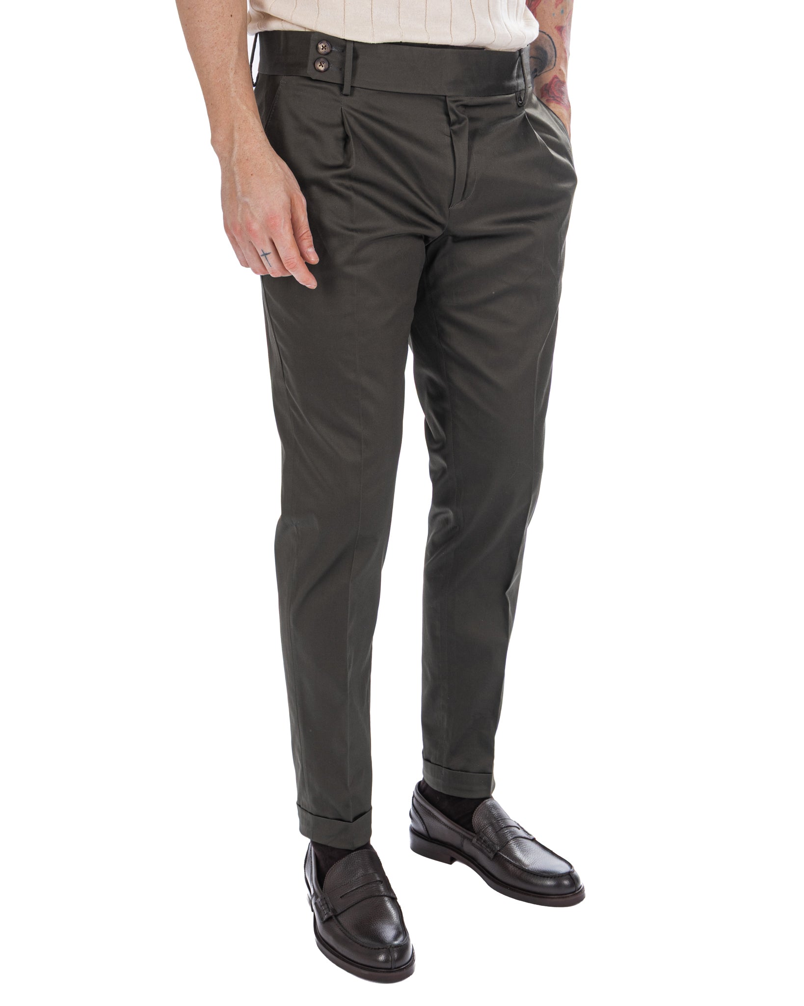 Marcel - pantalon militaire en coton