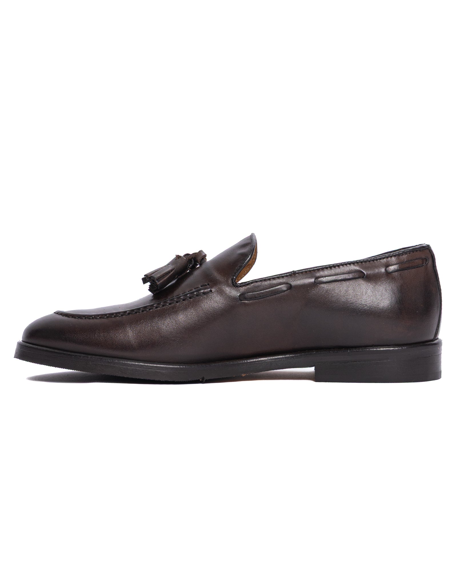 Jasper - dark brown leather moccasin
