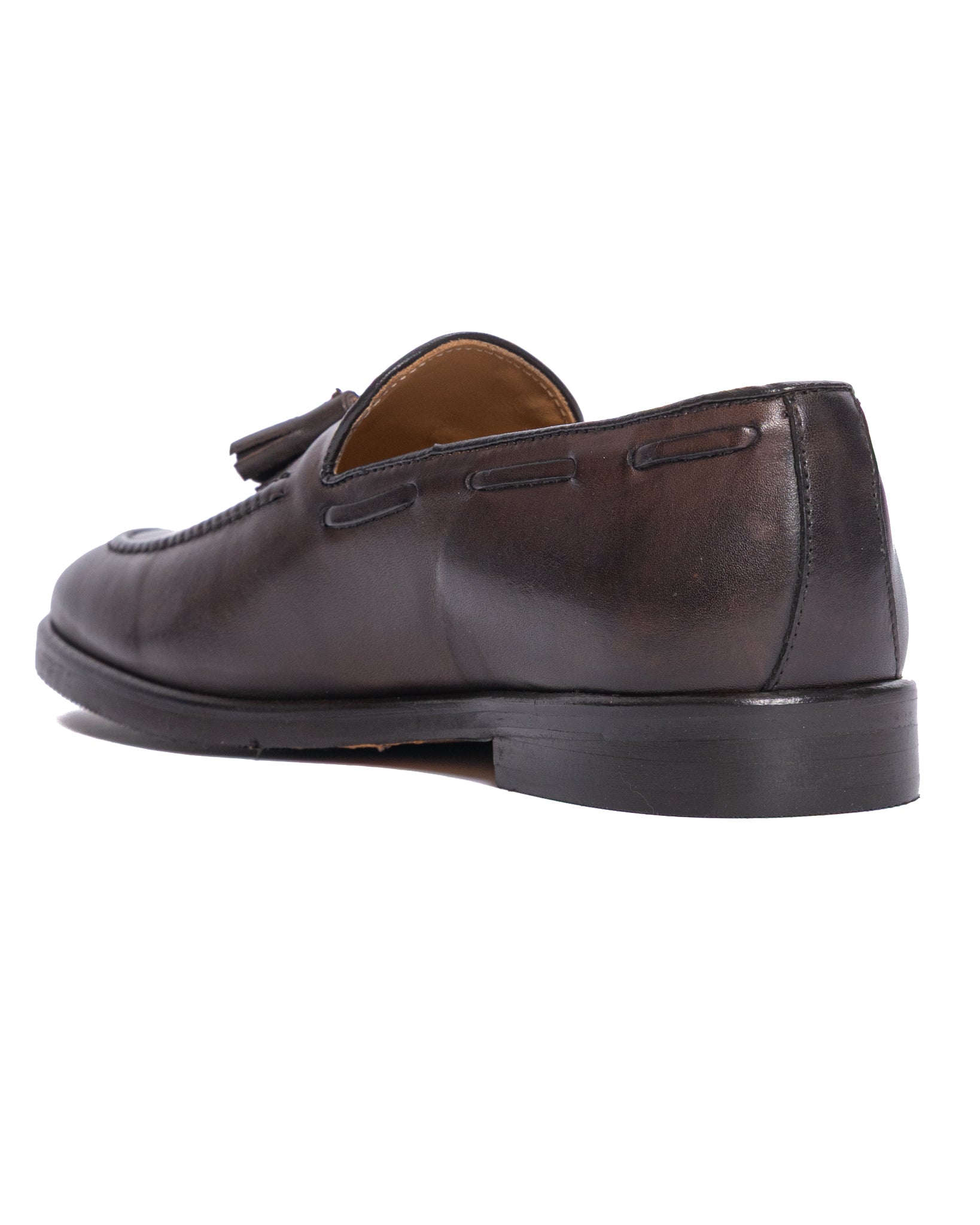 Jasper - dark brown leather moccasin