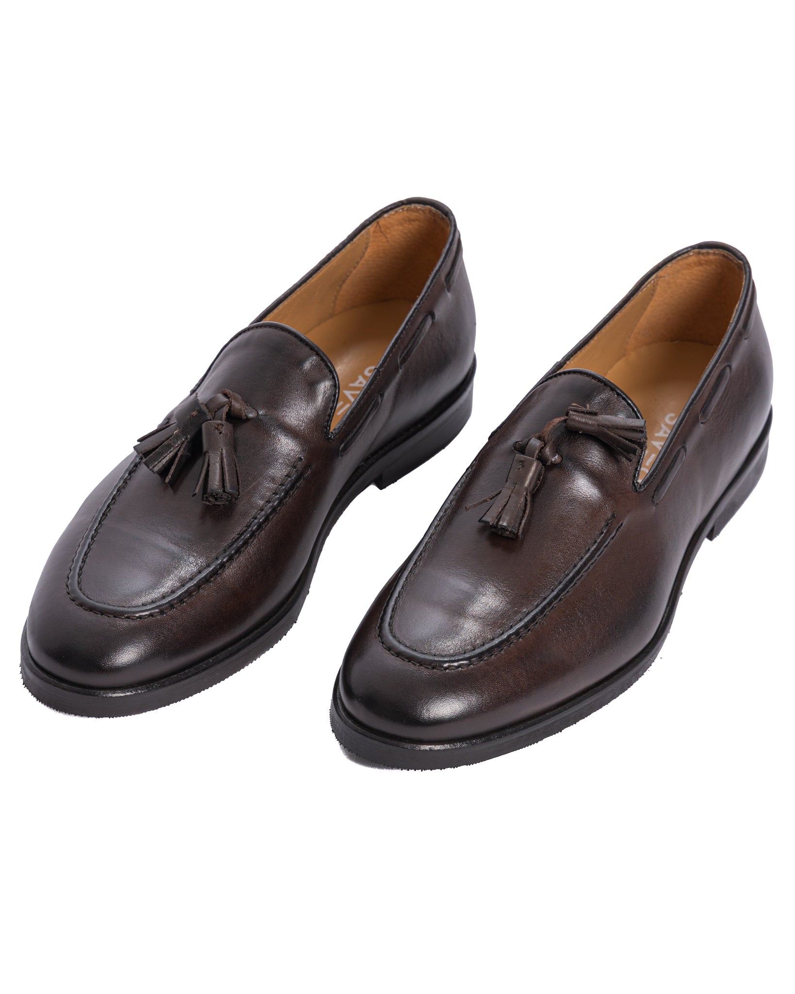 Jasper - dark brown leather moccasin