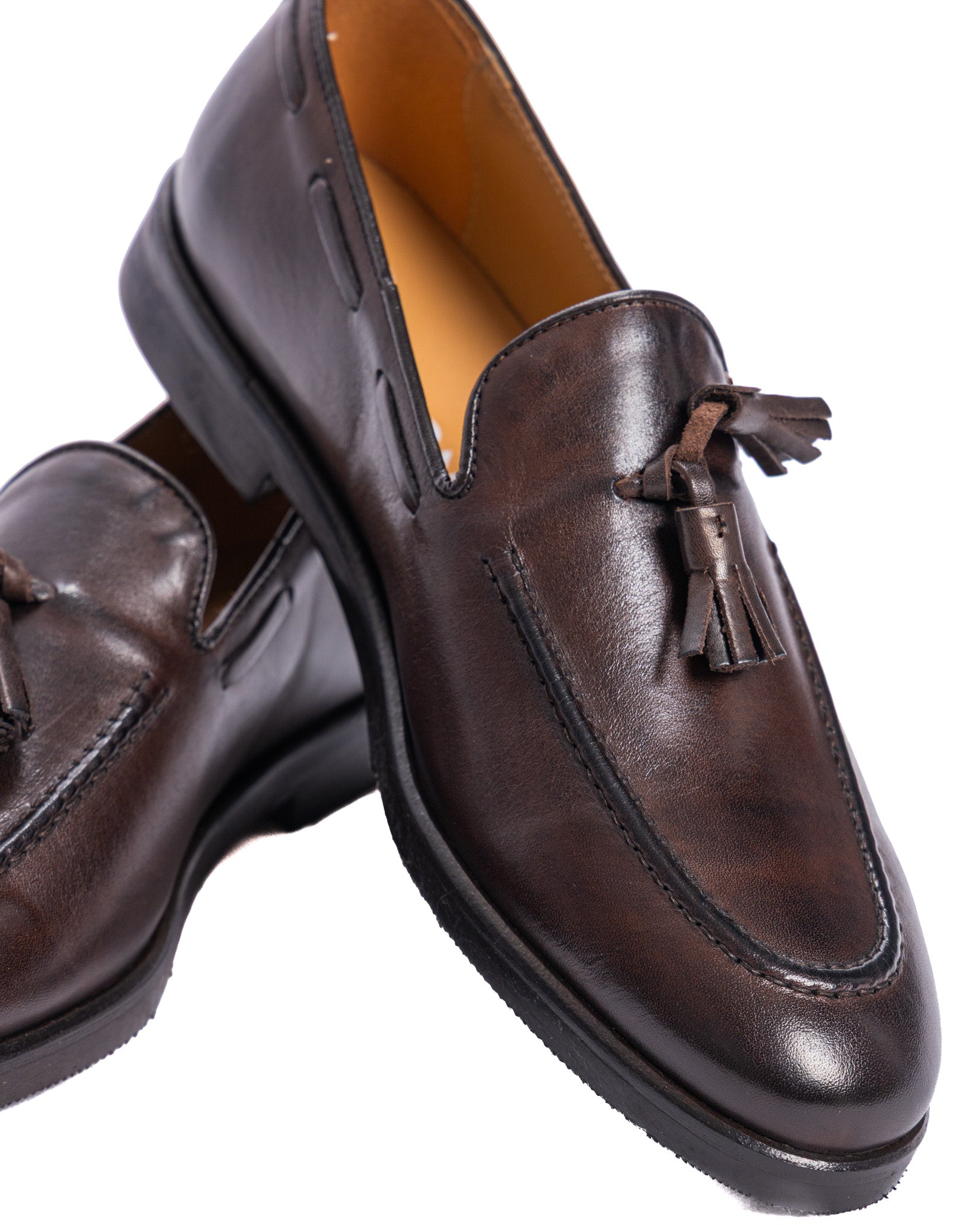 Jasper - dark brown leather moccasin