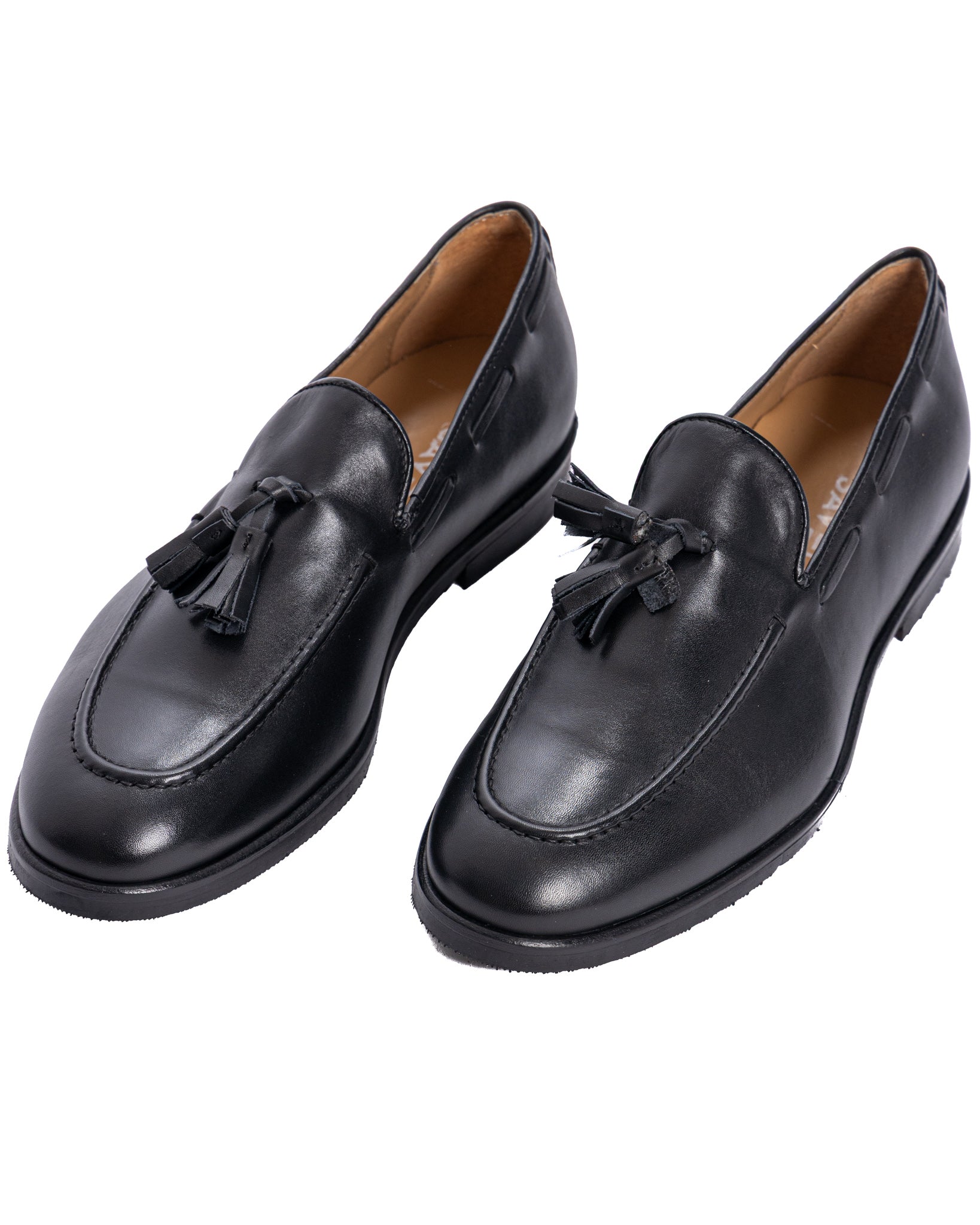 Jasper - mocassin en cuir noir