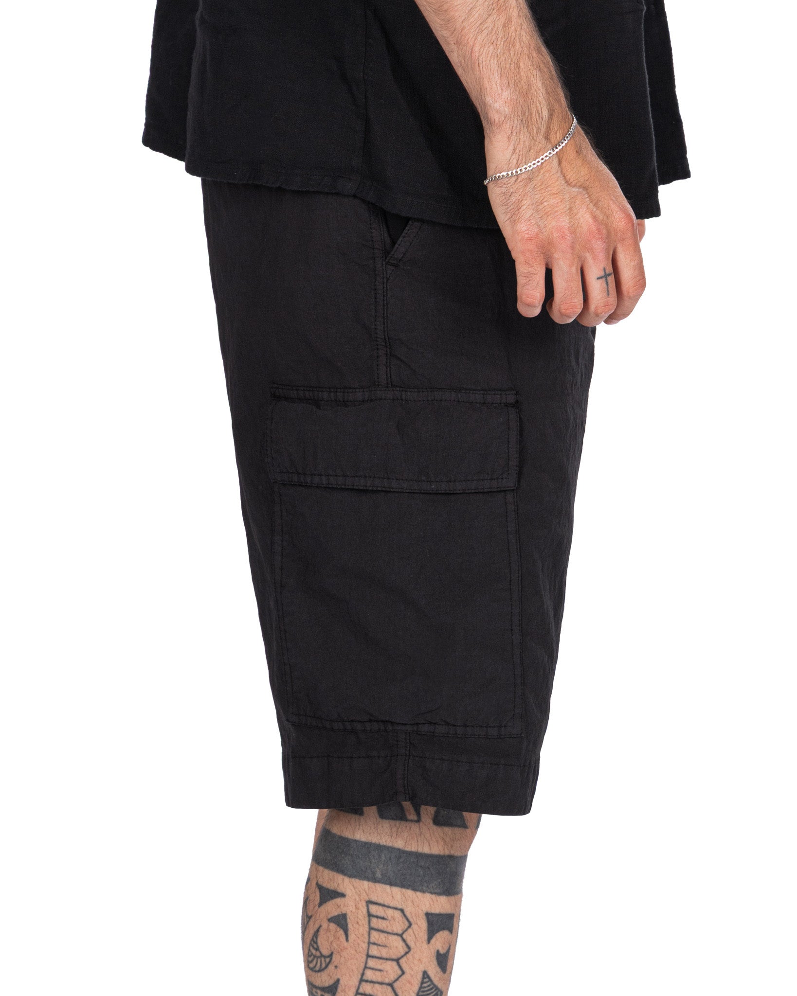 Hunter - short cargo blindé noir