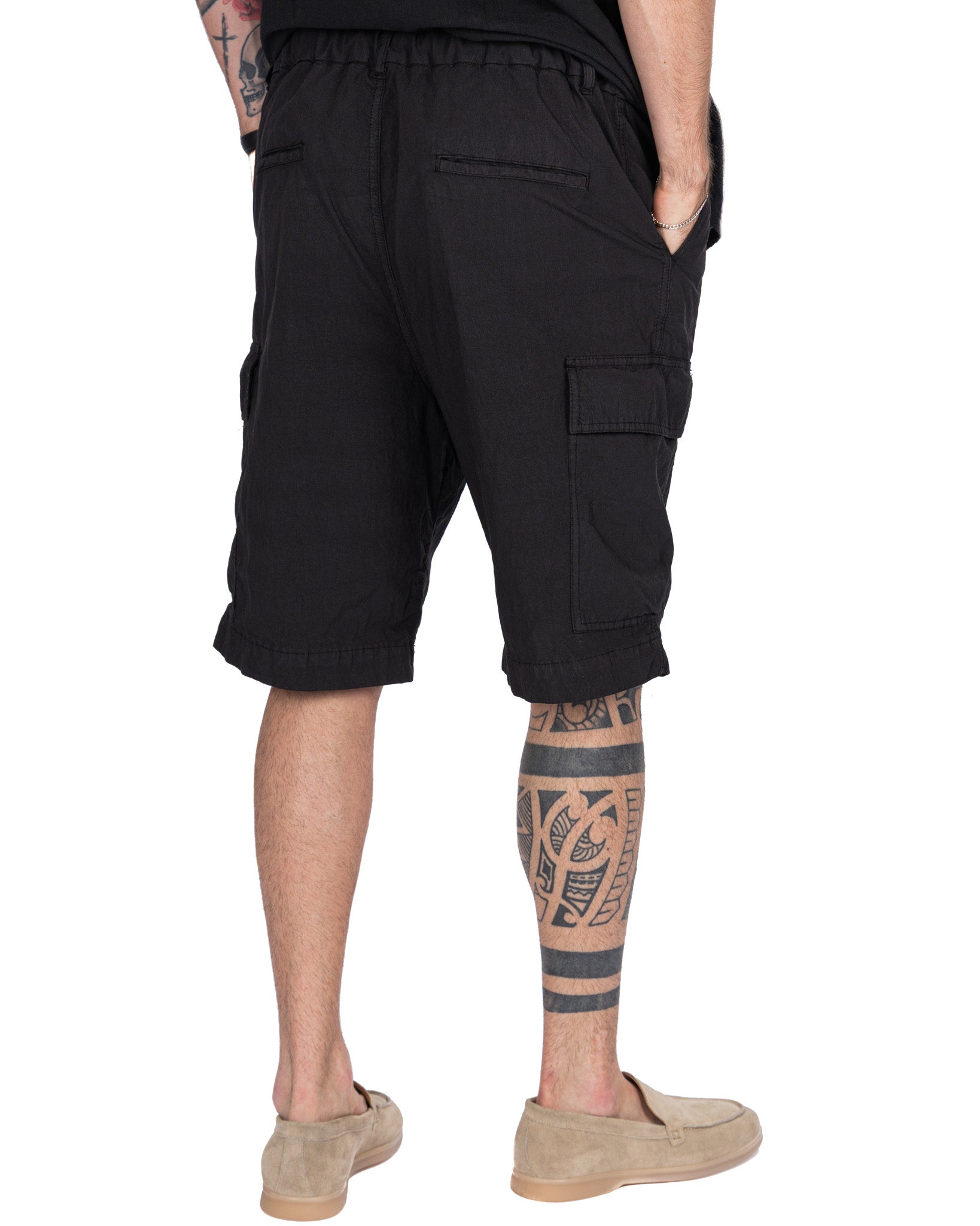 Hunter - short cargo blindé noir