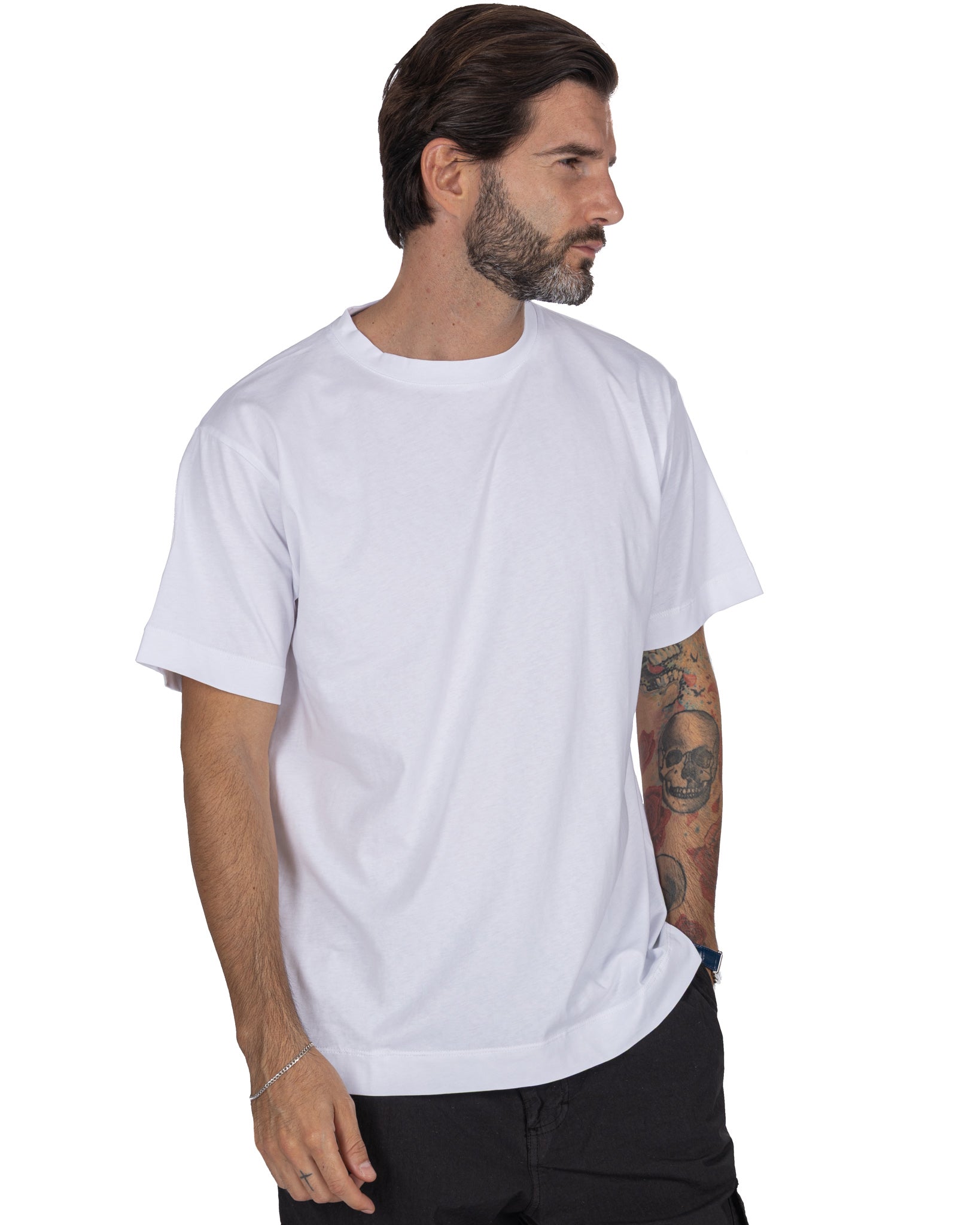 Bergen - t-shirt en coton blanc
