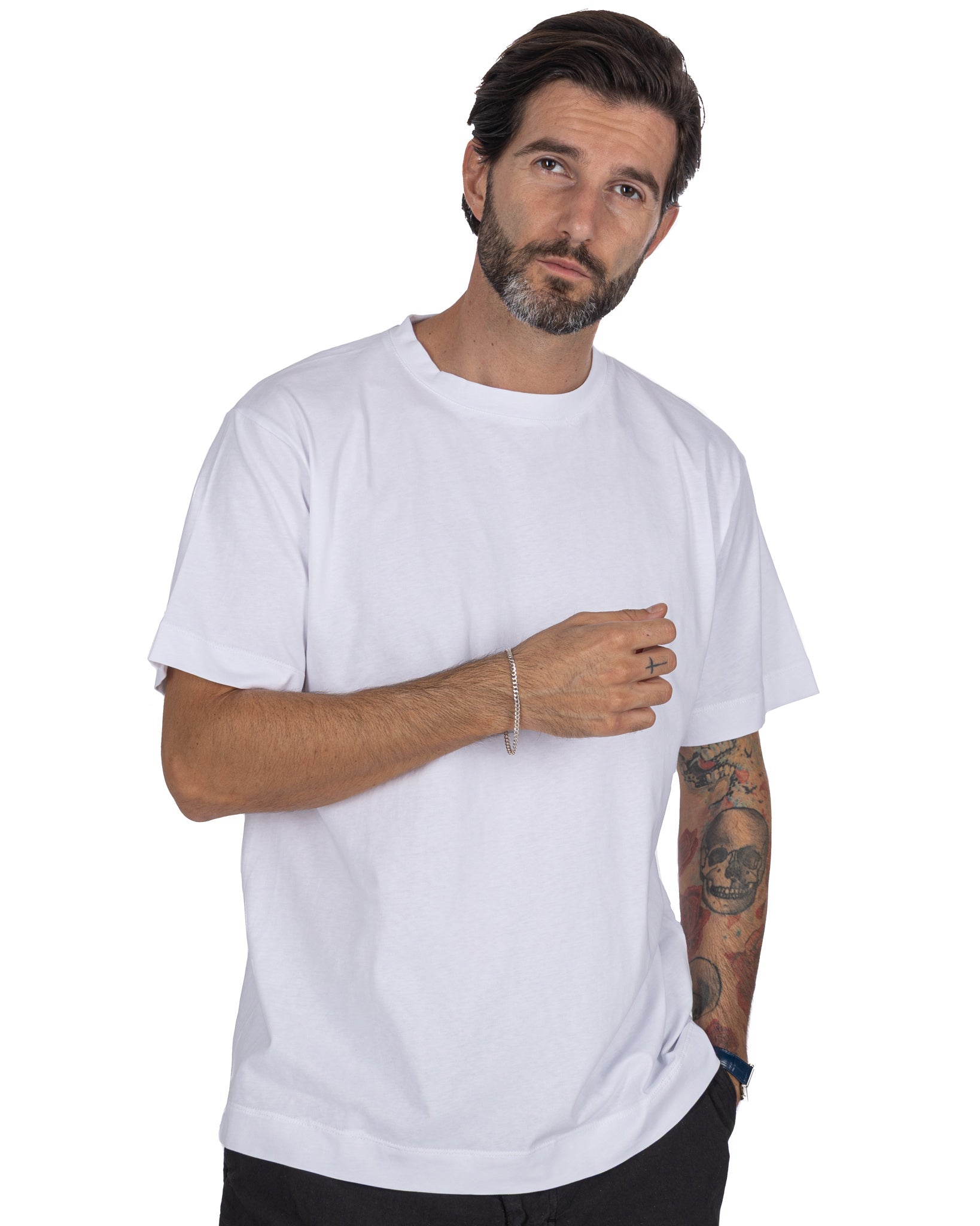 Bergen - t-shirt en coton blanc