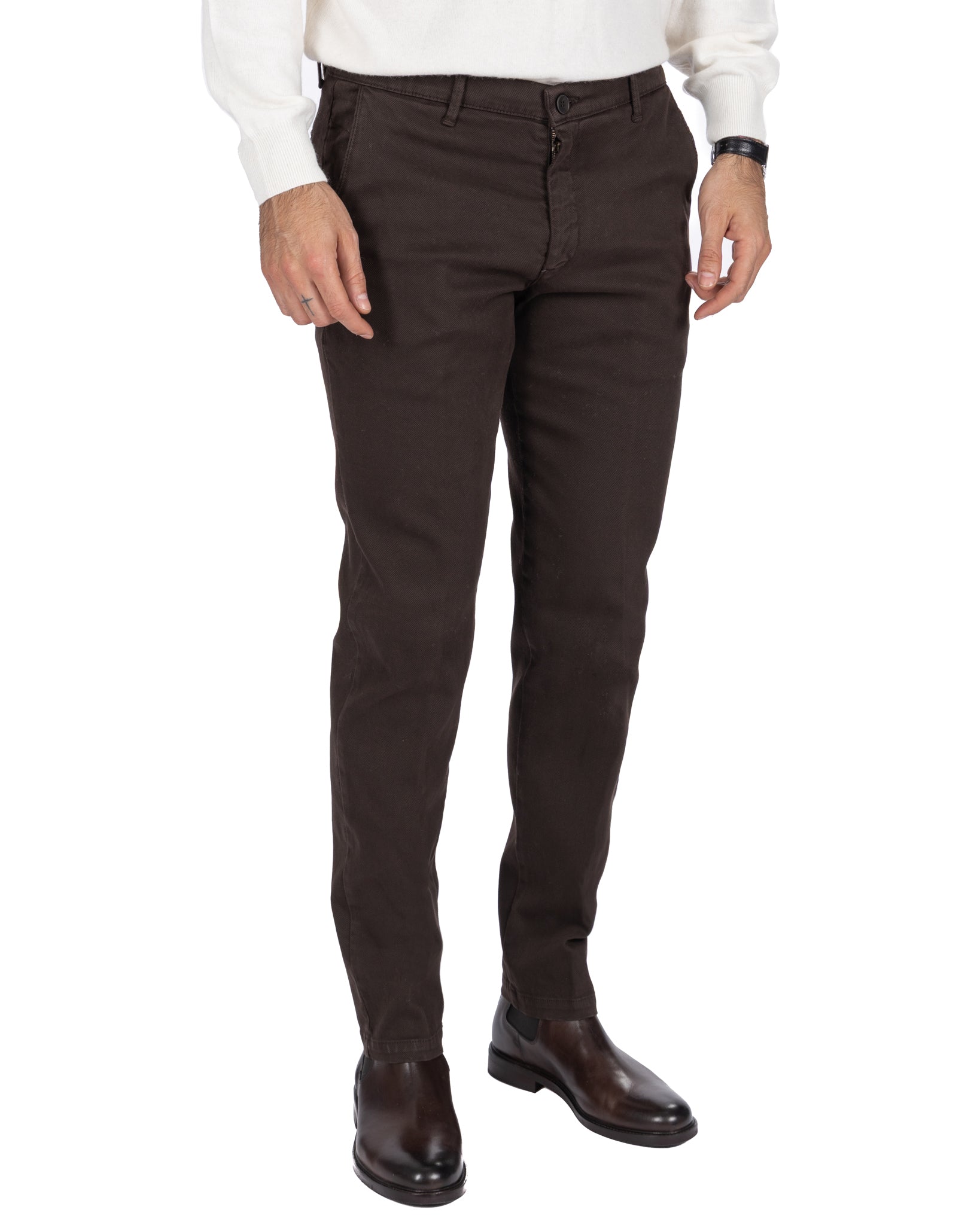 Pantalone Jack armaturato moro