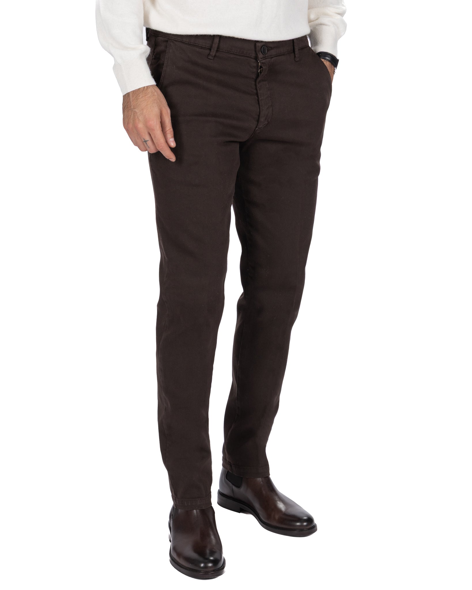 Pantalone Jack armaturato moro