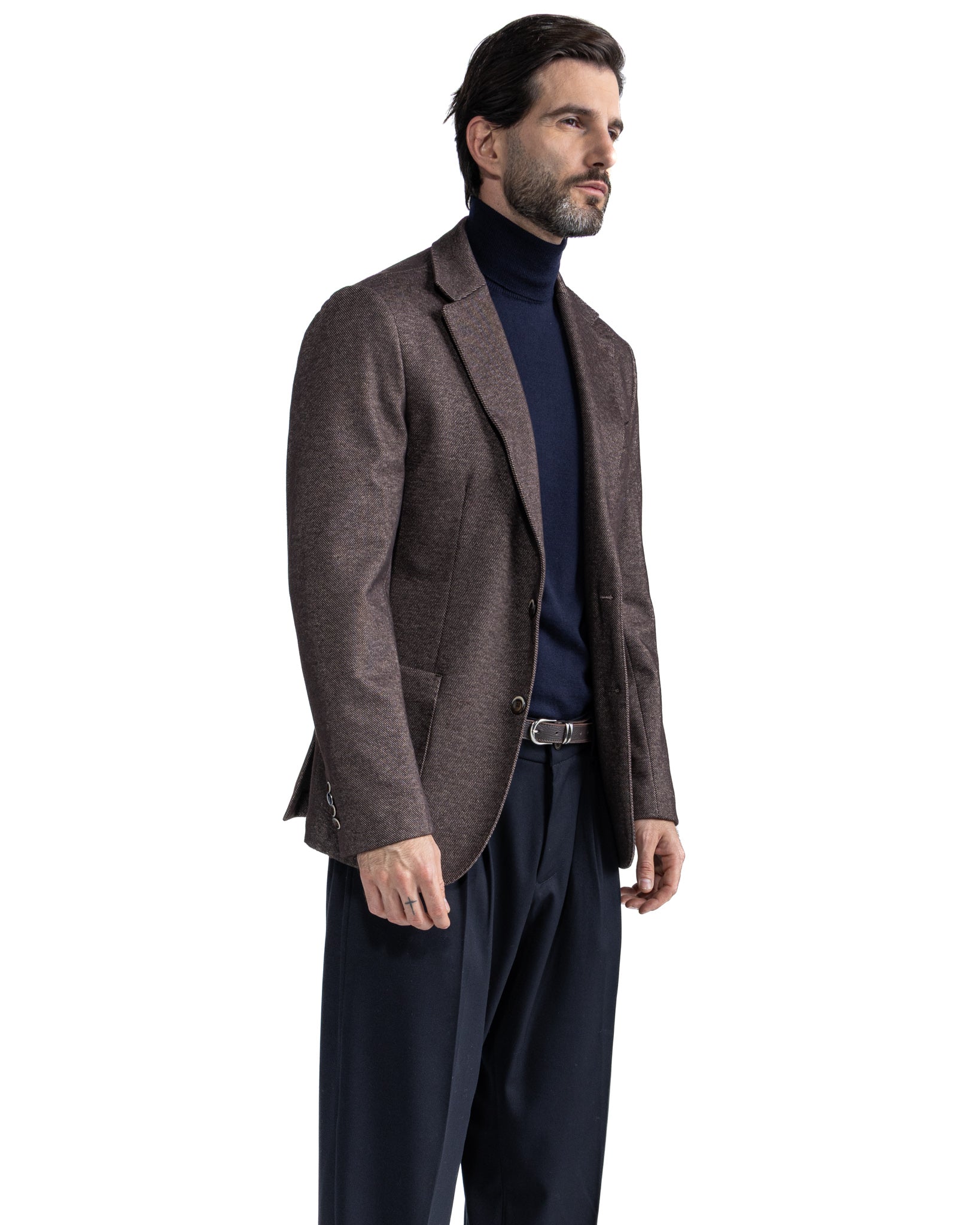 Giacca Ayrton in saglia moro