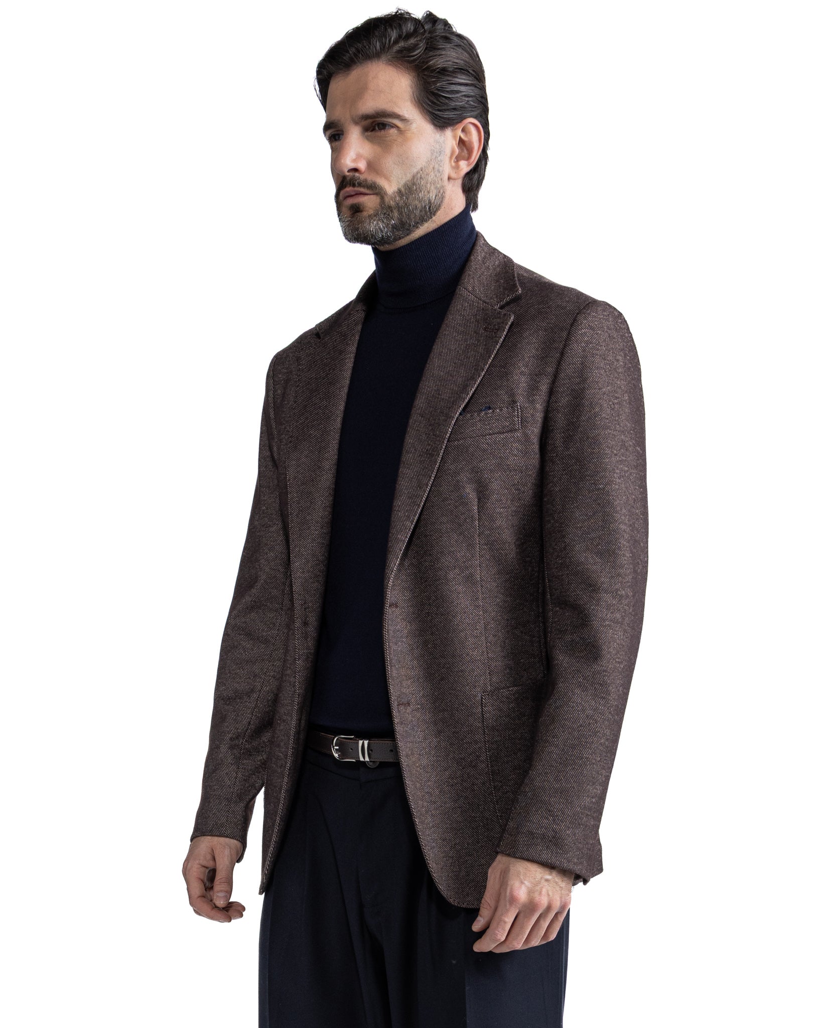 Giacca Ayrton in saglia moro