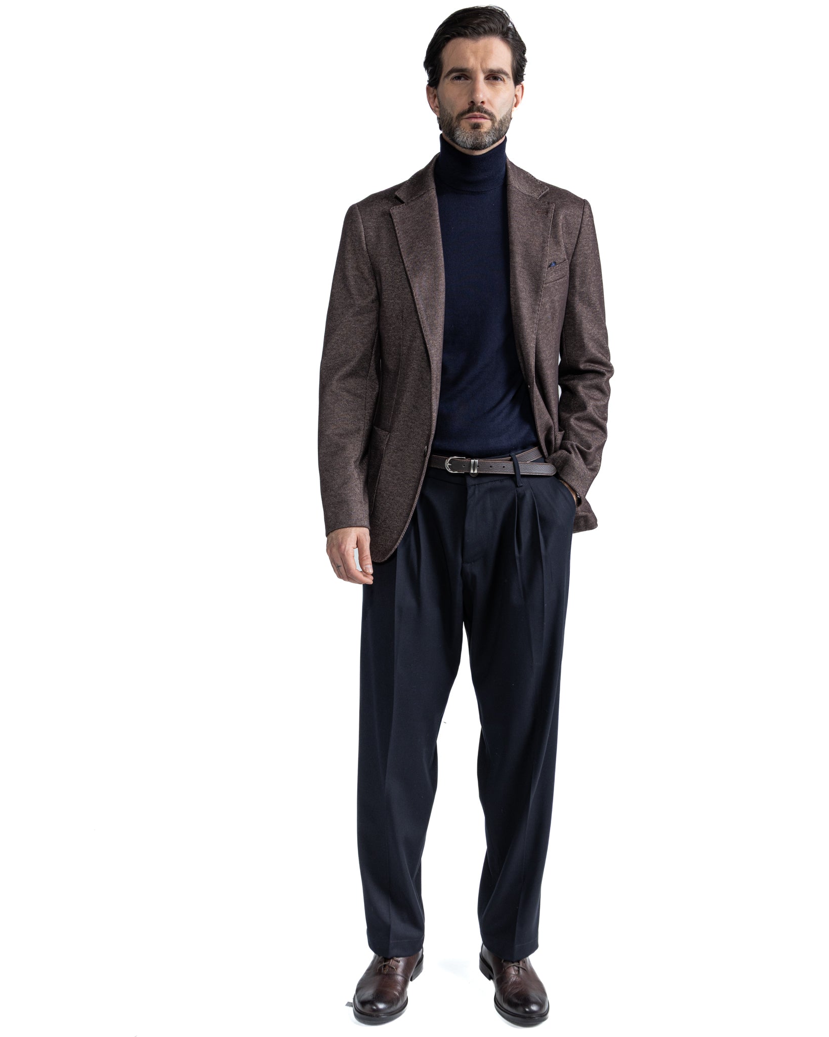 Giacca Ayrton in saglia moro