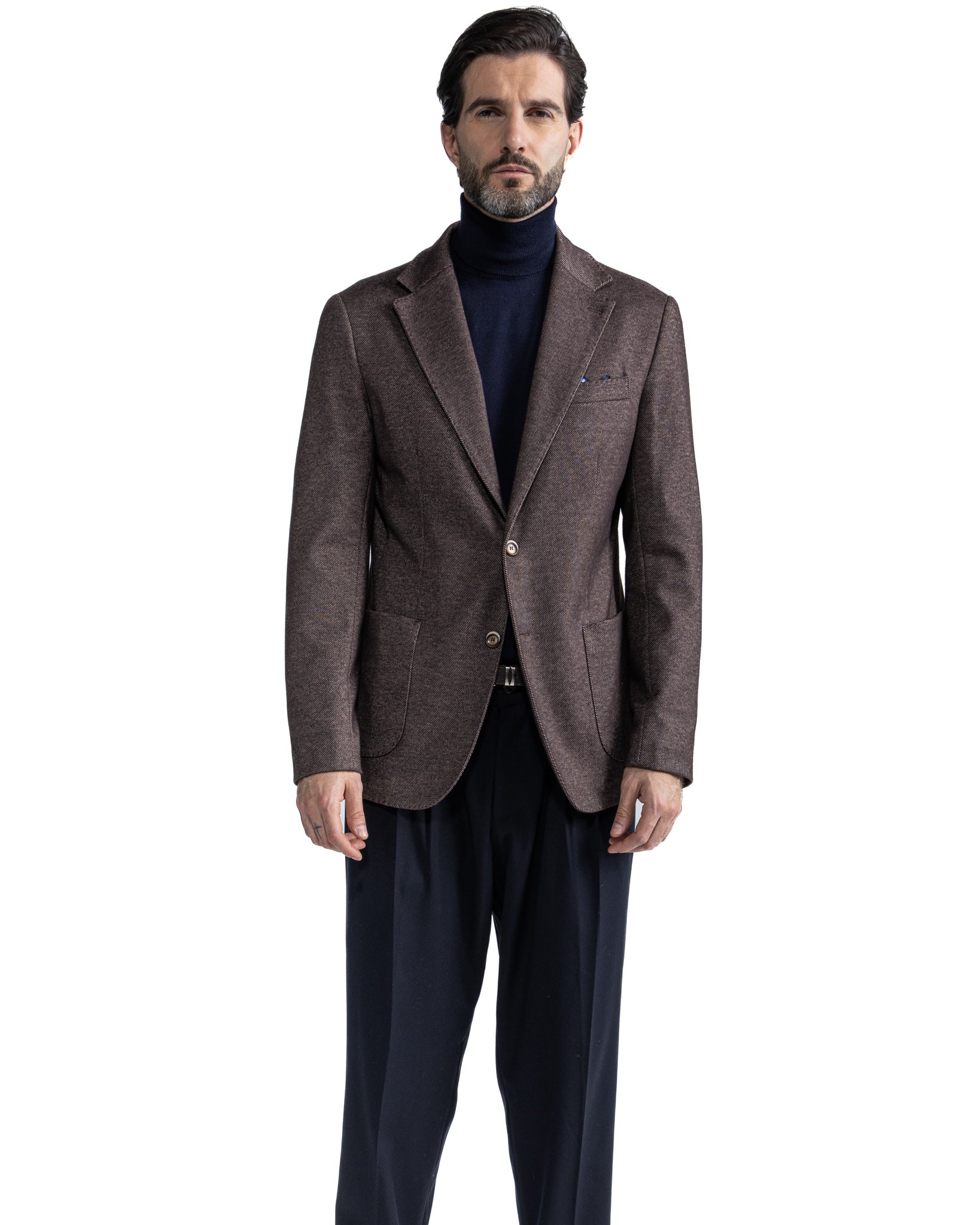 Giacca Ayrton in saglia moro