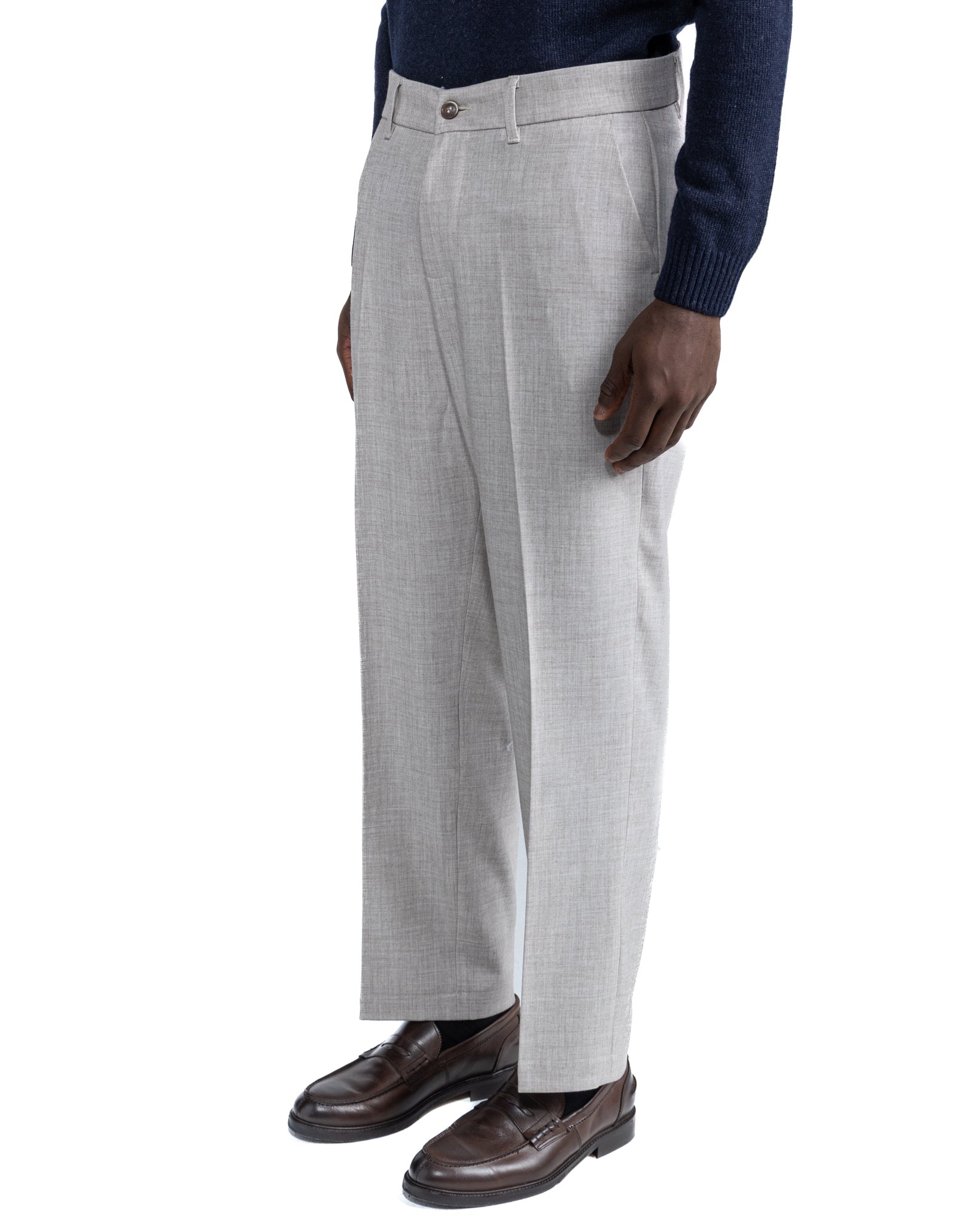 Zeiis sand wide trousers