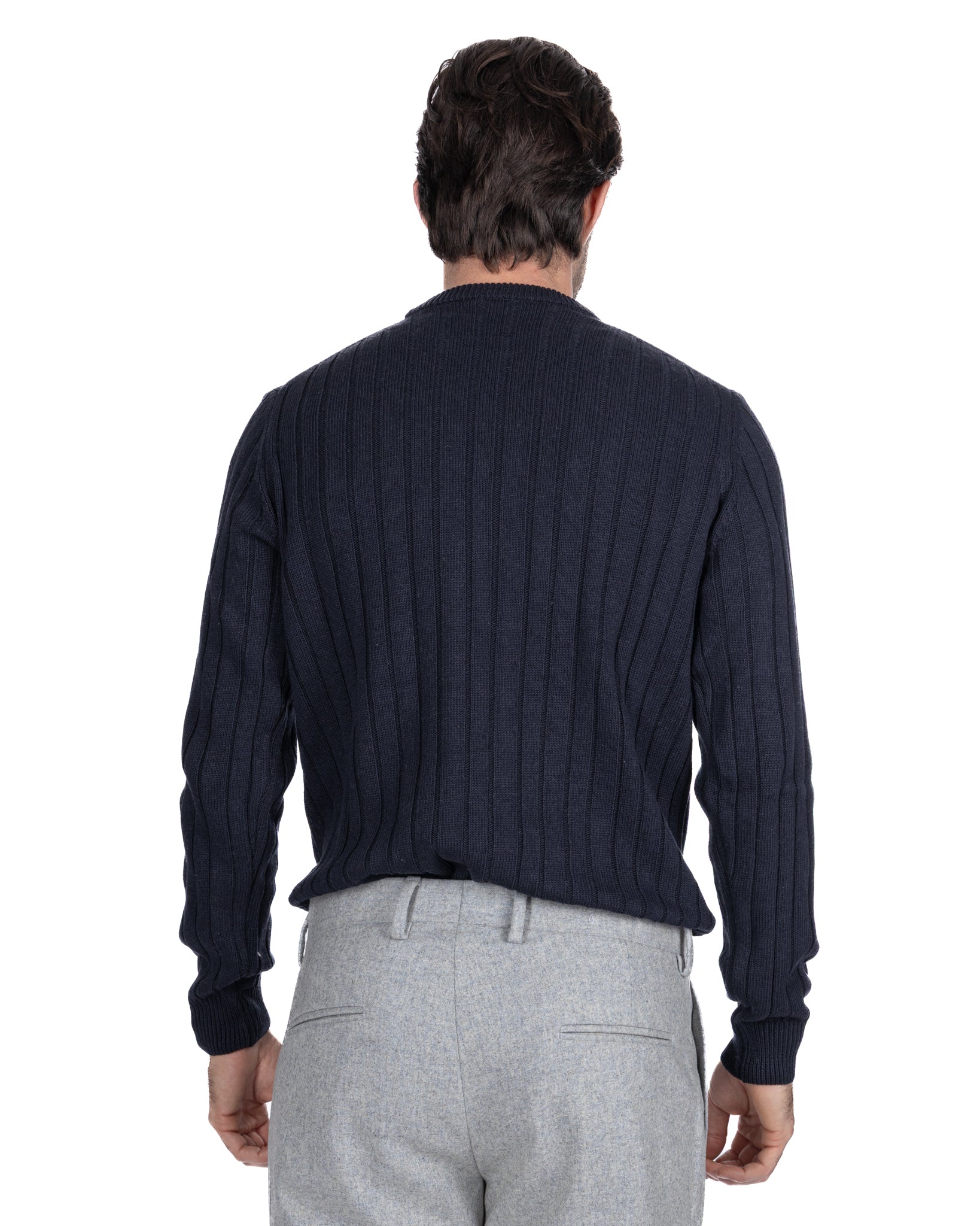 Collier ras du cou Tambora avec tresses bleues