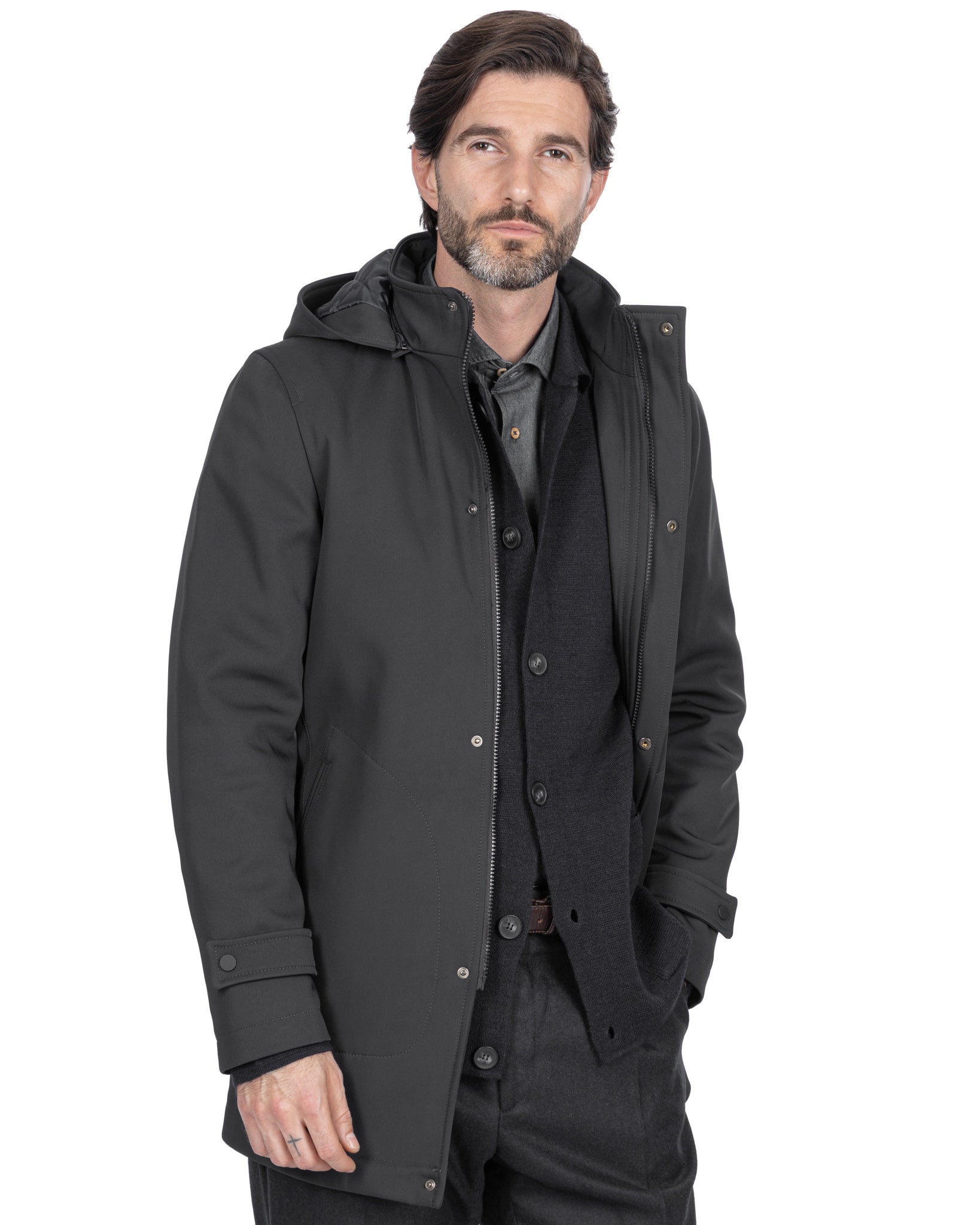 Giubbotto Dylan tecnico nero