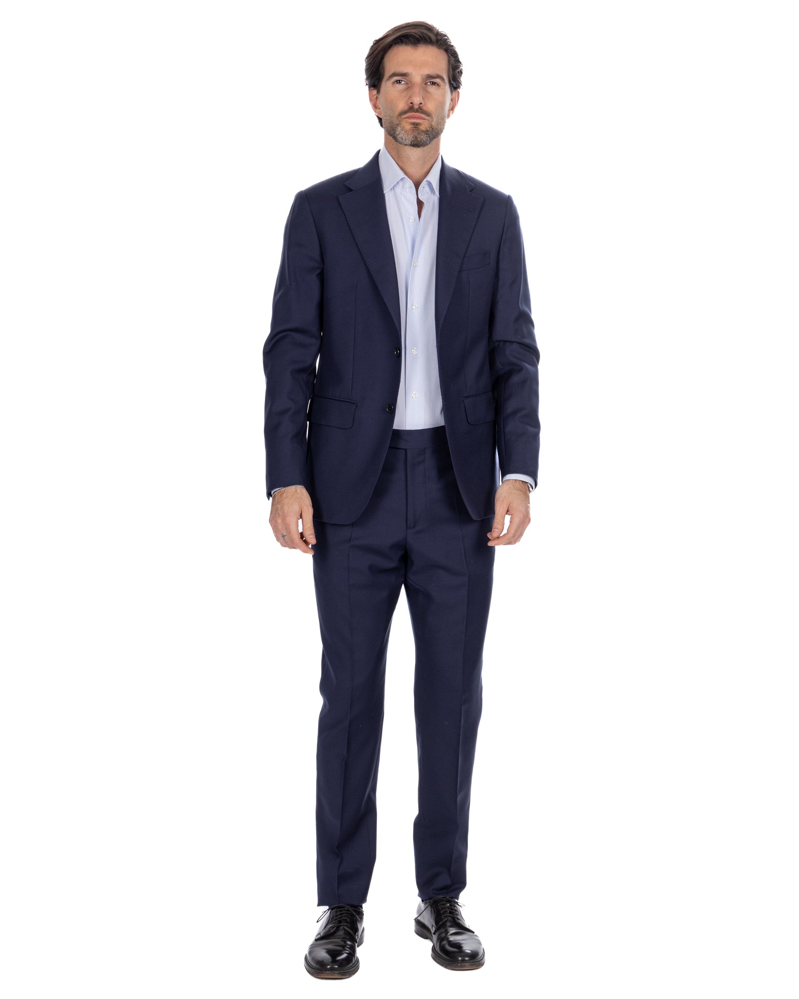 Prati blue wool dress