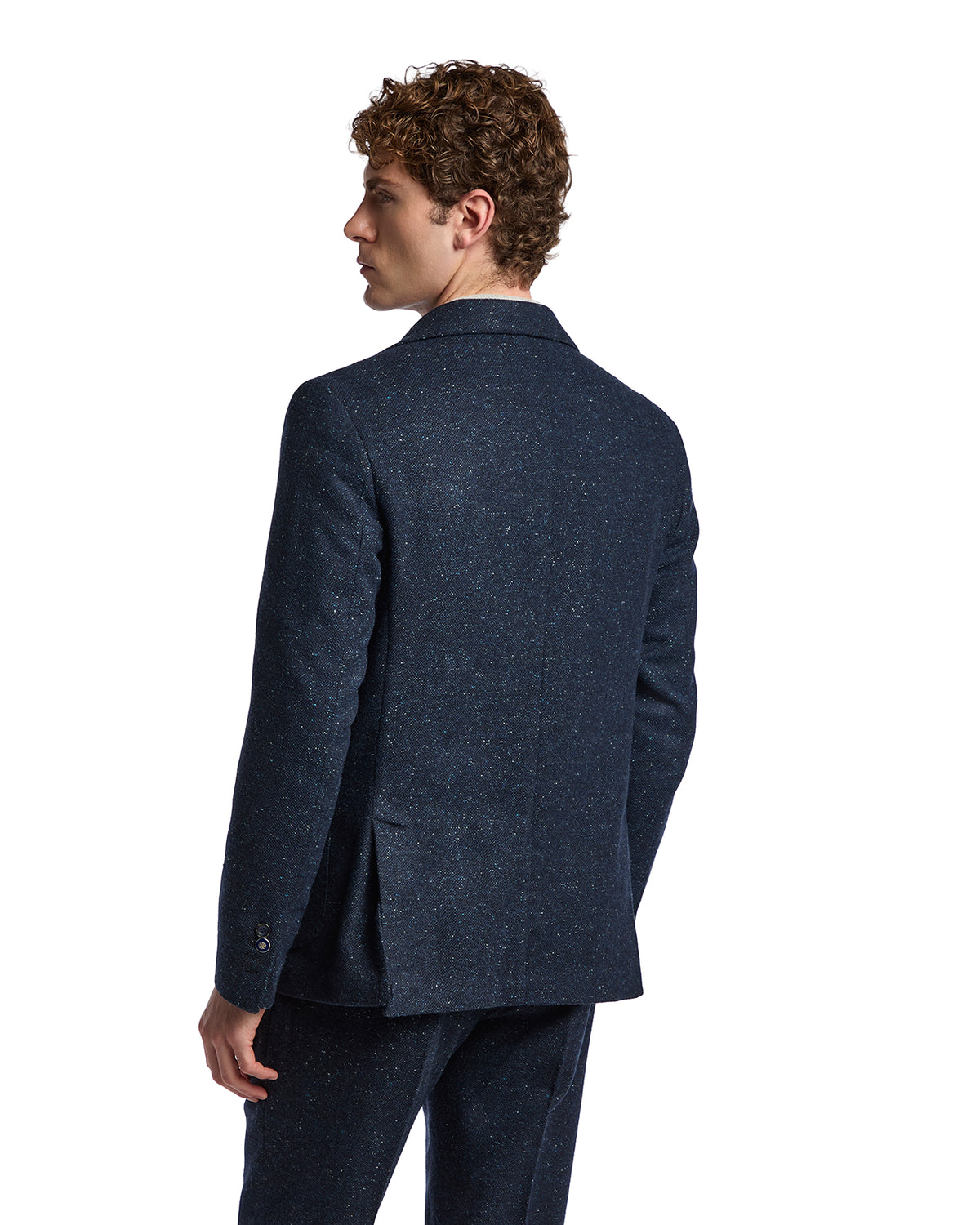 Giacca Pepe melange blu