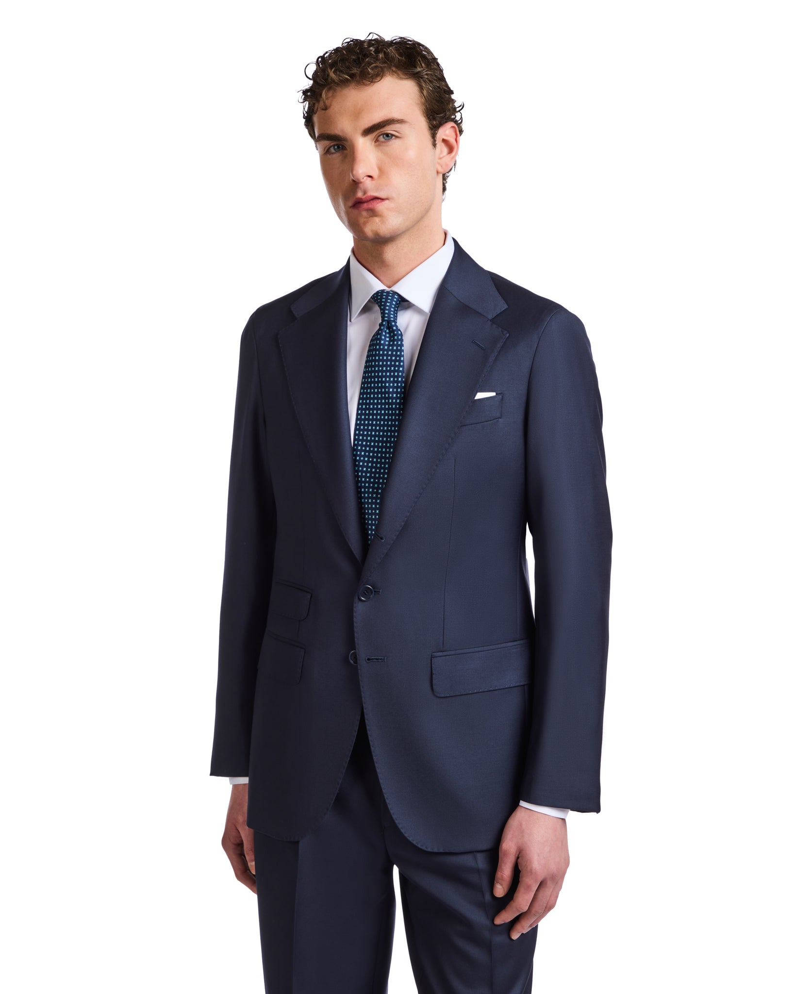Perennial Vitale Barberis Canonico blue dress