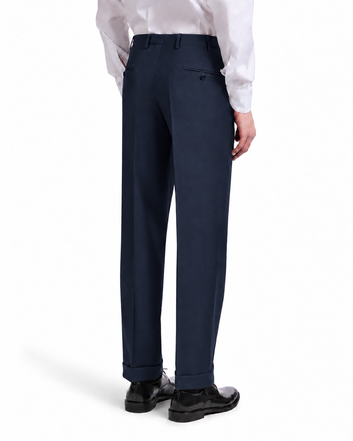 Classic Perennial Canonico wool trousers in blue