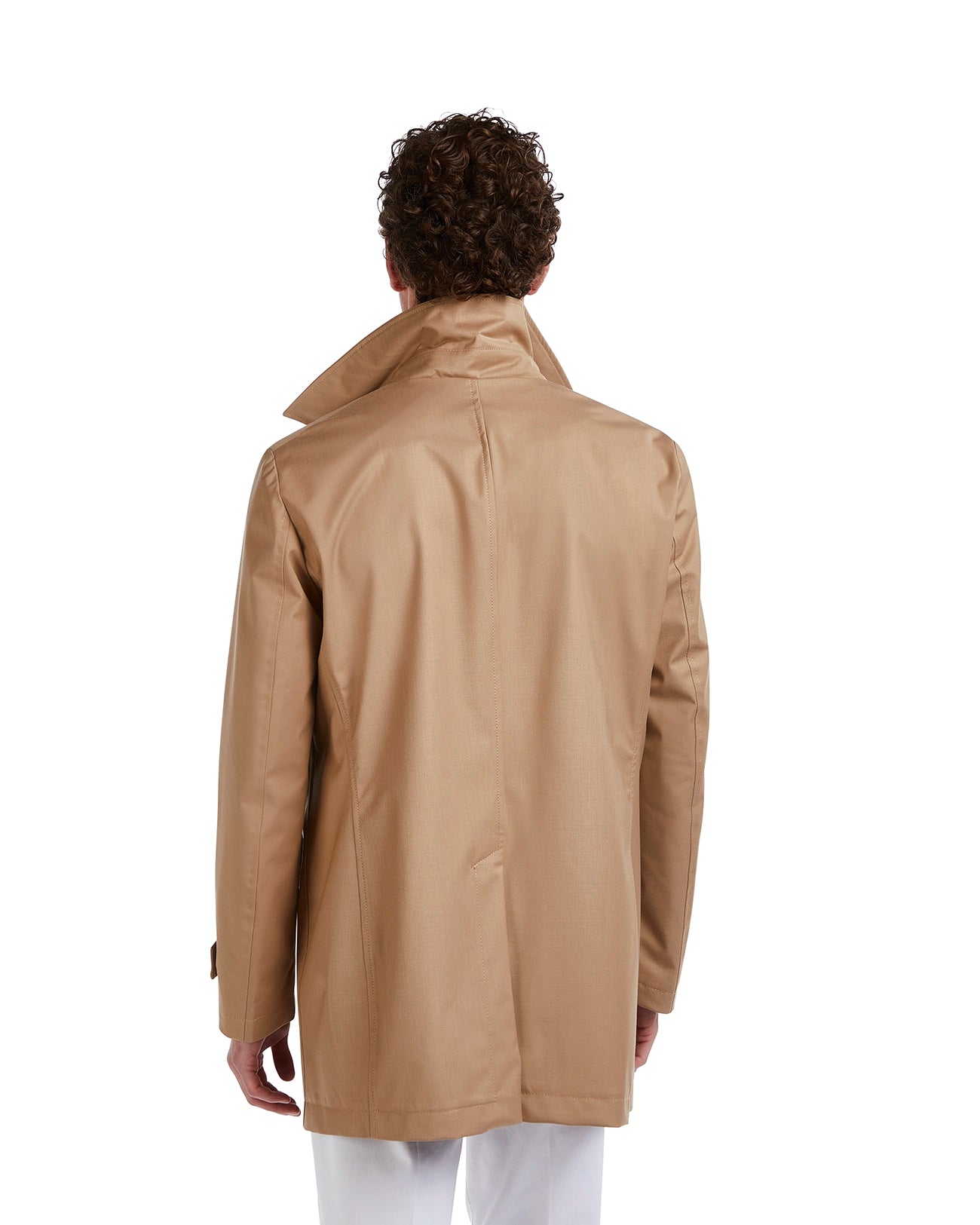 Trench Mantova sfoderato beige
