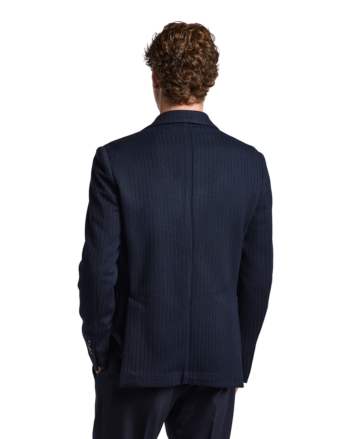 Chaqueta Verti a rayas azules