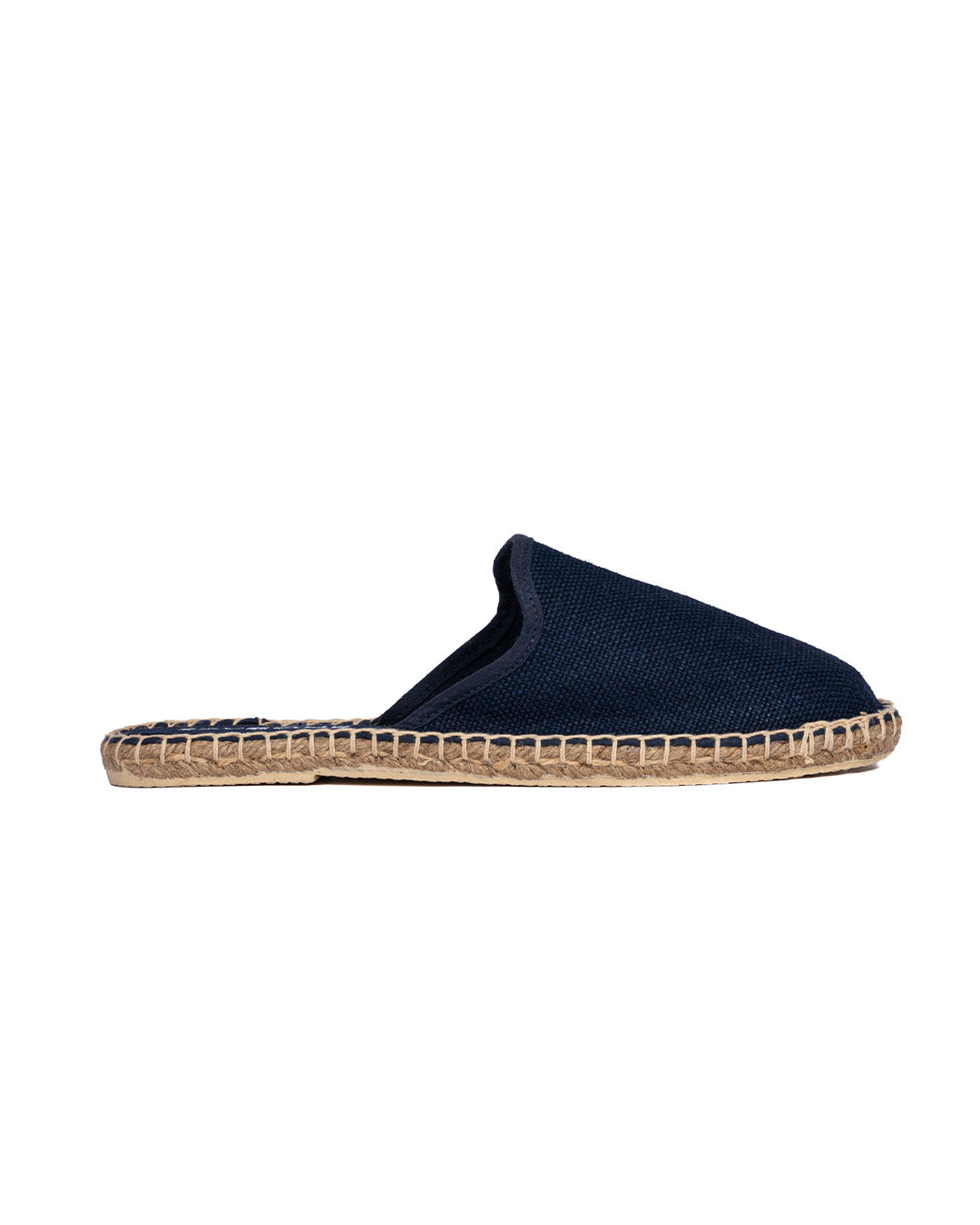 Portofino - dark blue espadrilles mules