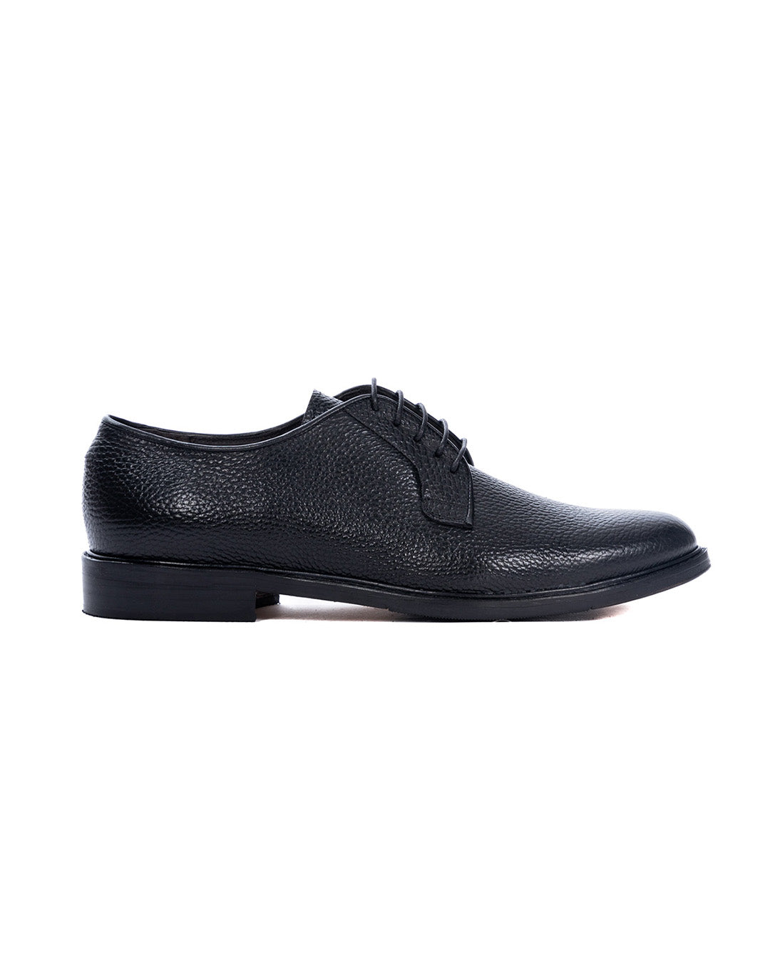 Sandro - black tumbled derby